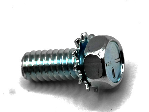 Hexagon Socket Head with External Serrated Toothed Lock Washer示意圖