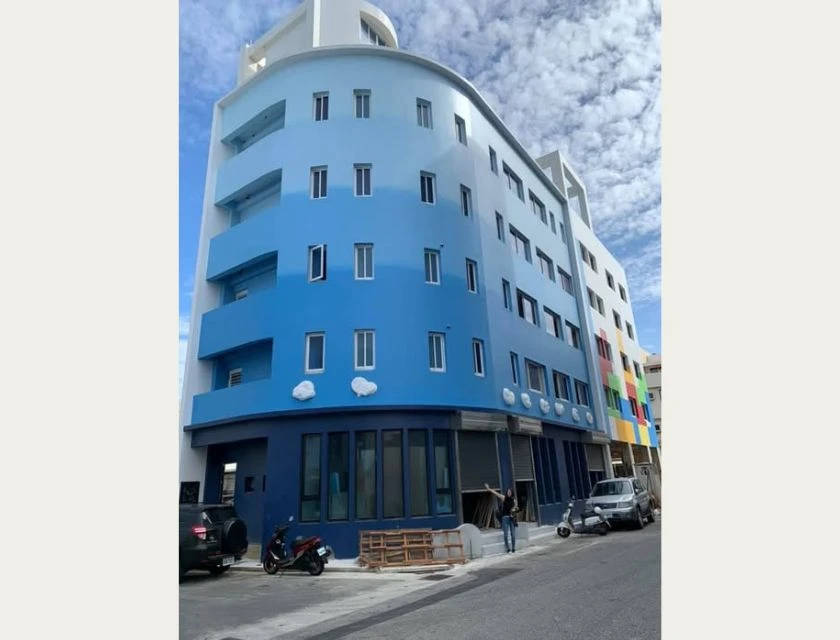 澎湖旅館隔音門工程進形中