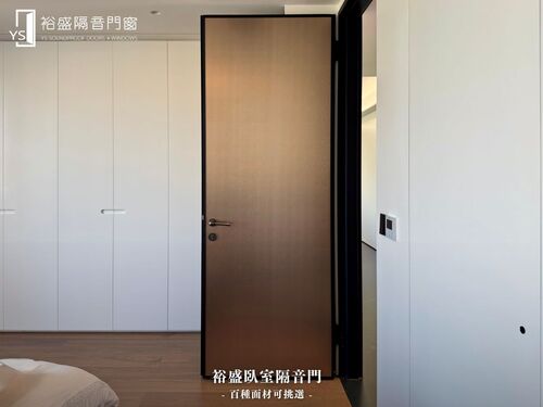 臥室隔音門示意圖