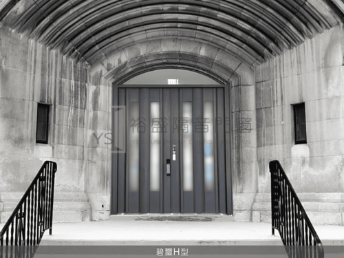 碧璽玻璃門示意圖