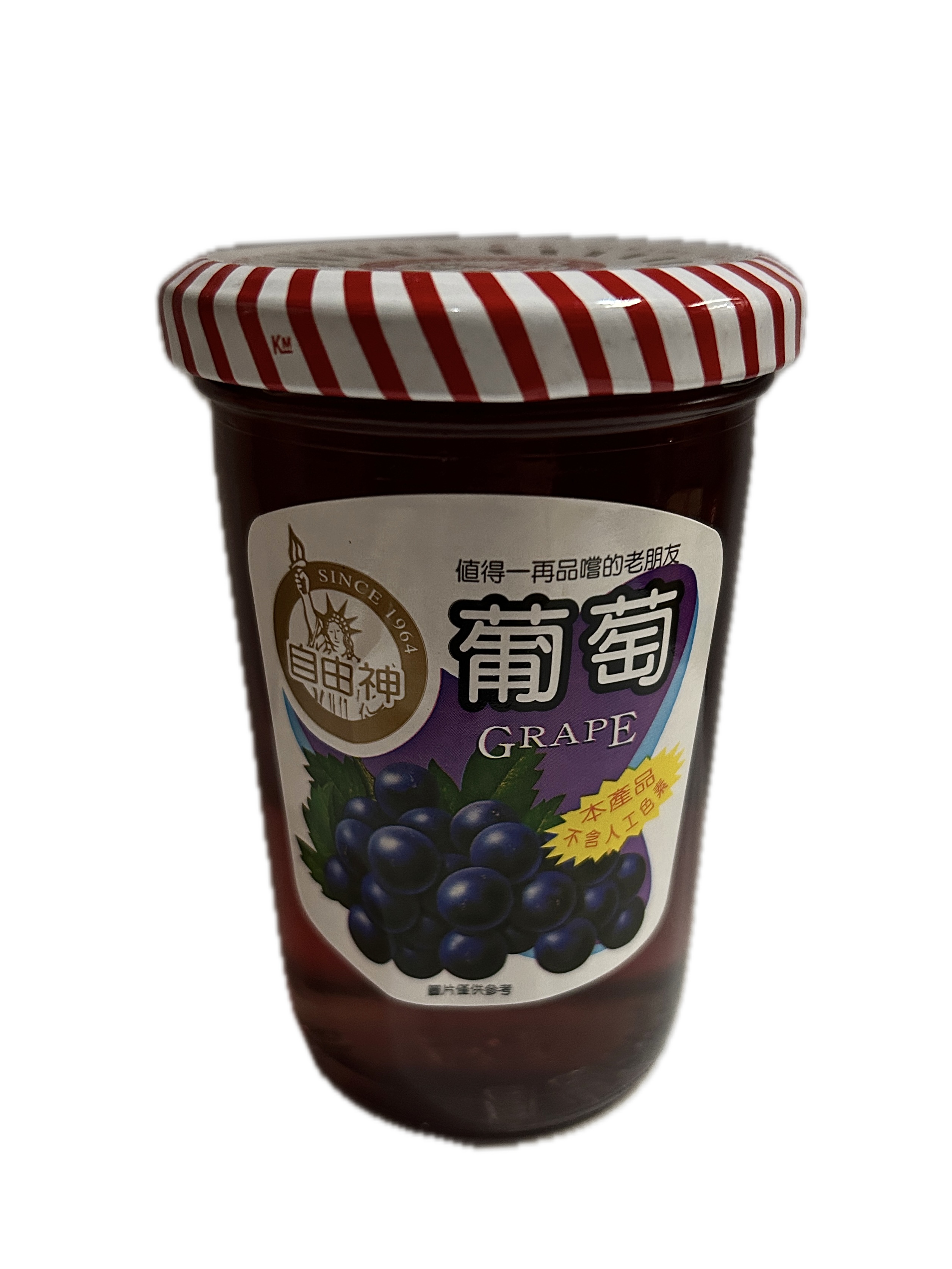 240G自由神小葡萄果醬示意圖