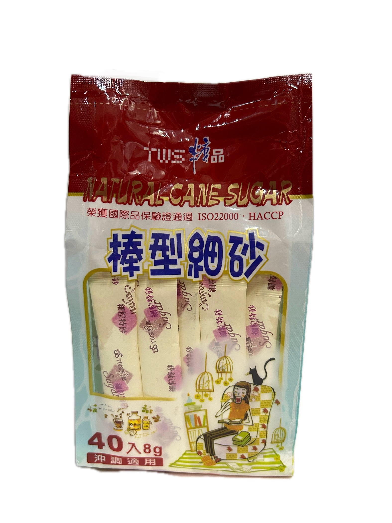 320G維生棒型細砂袋裝示意圖