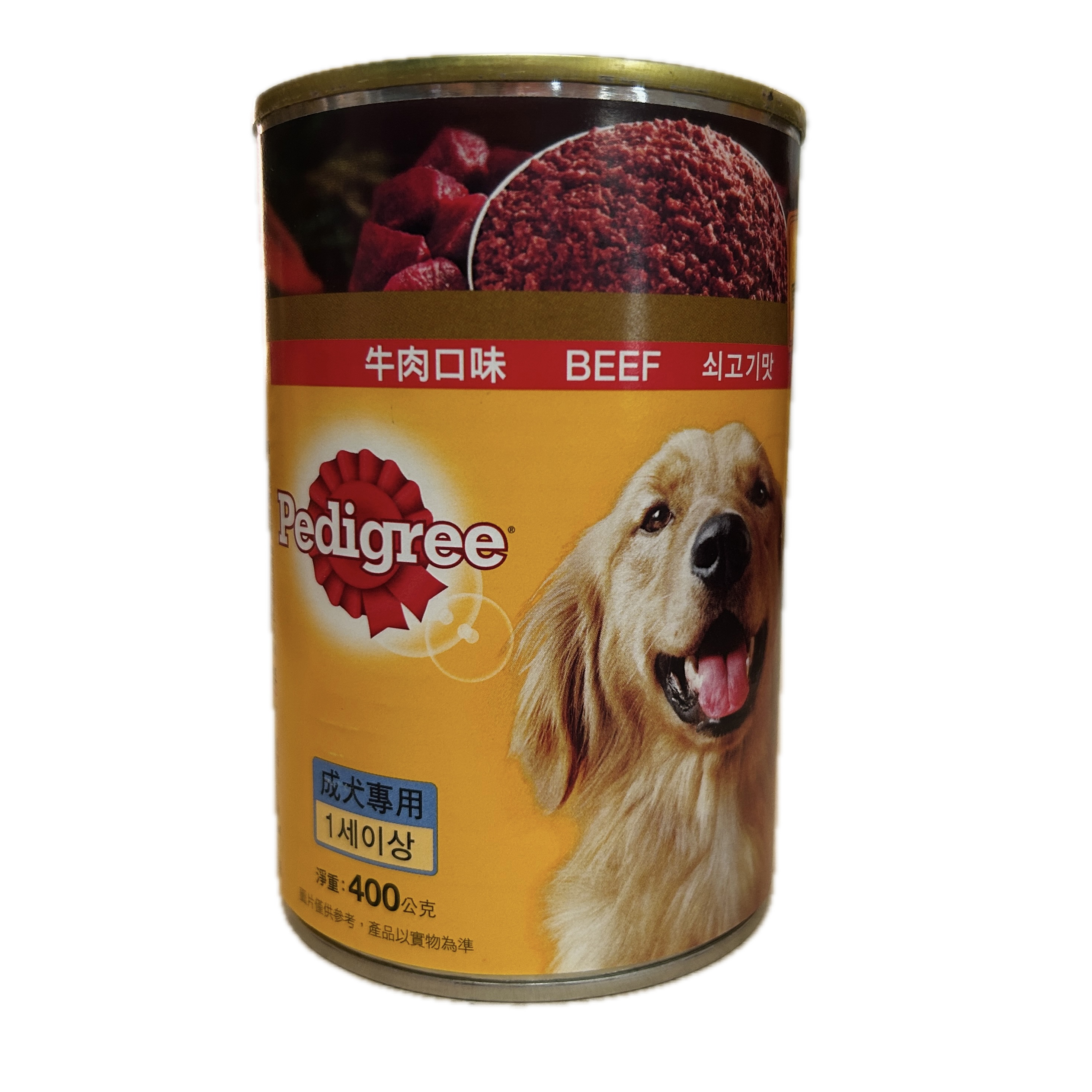 400G寶路成犬牛肉示意圖