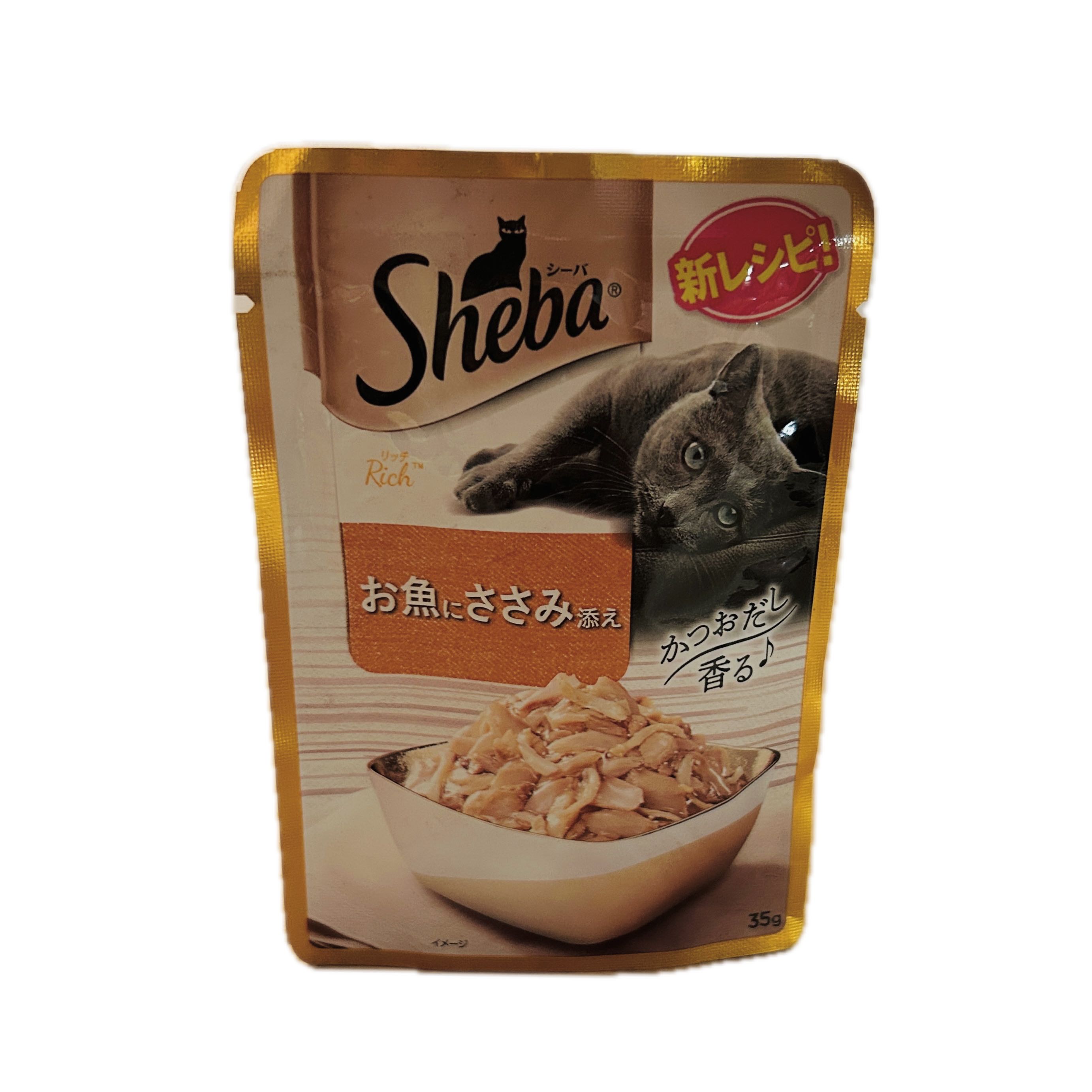 SHEBA日式鮮饌包鮪魚雞肉示意圖