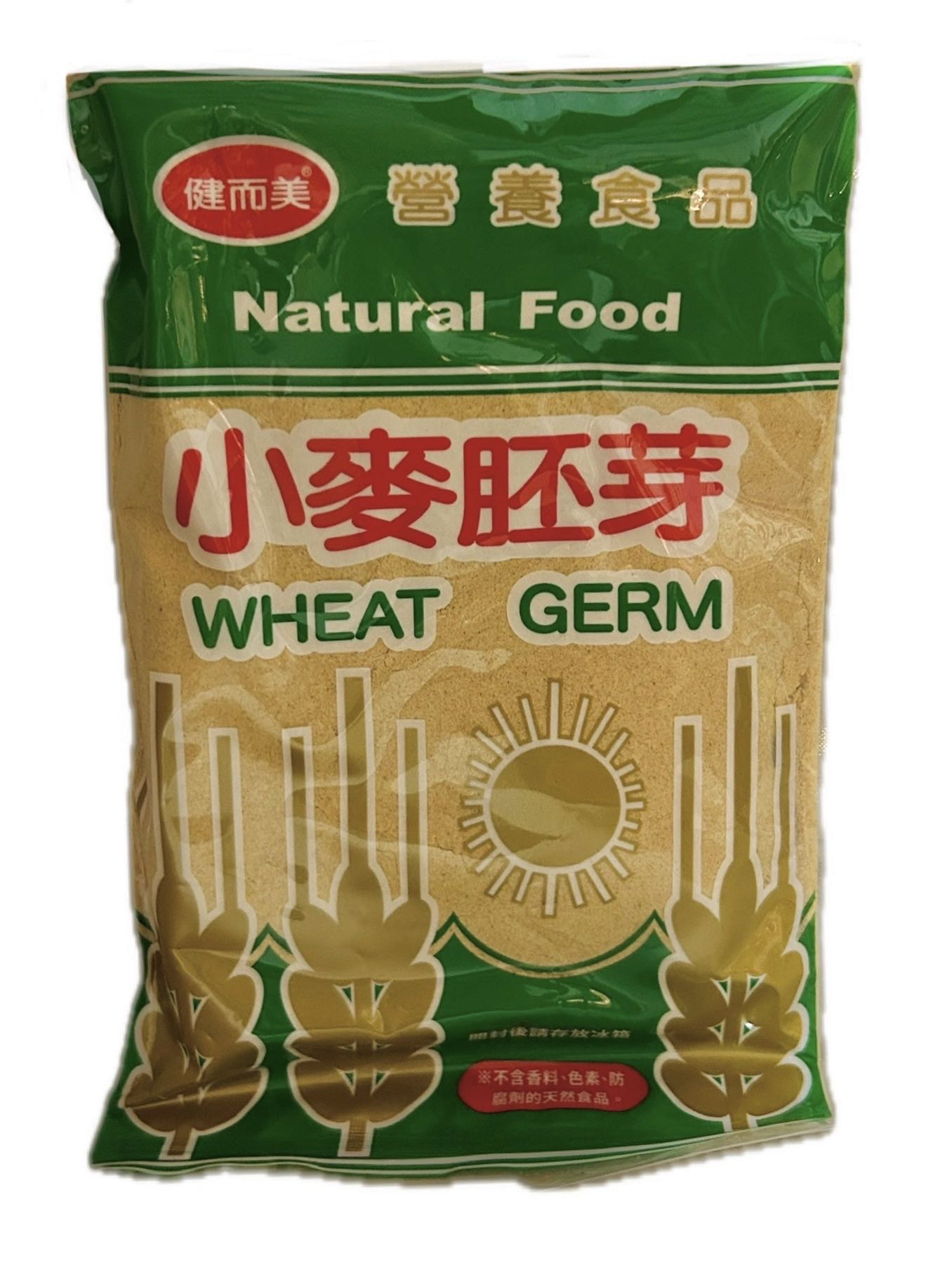 250G健而美小麥胚芽粉示意圖
