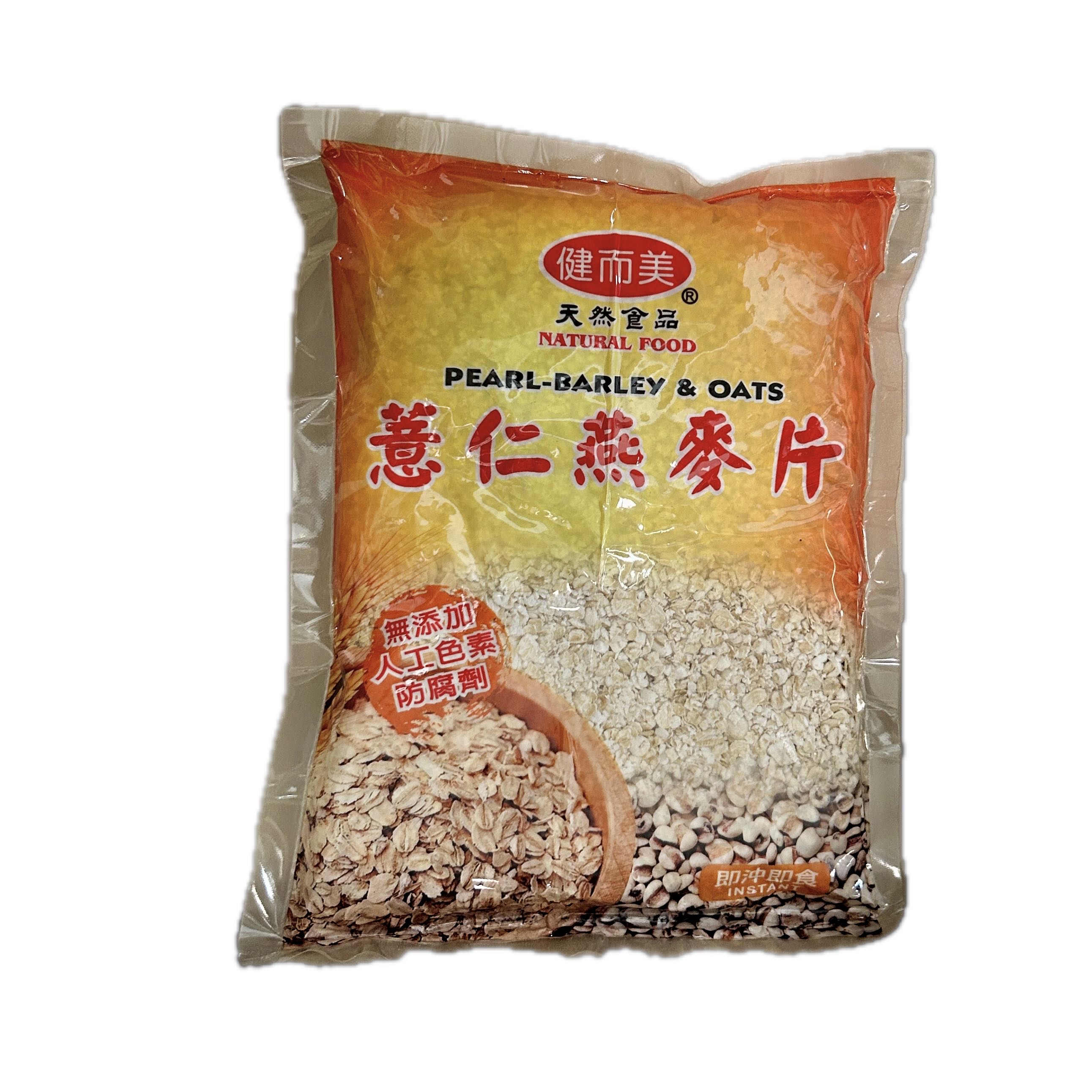 300G健而美薏仁燕麥片示意圖