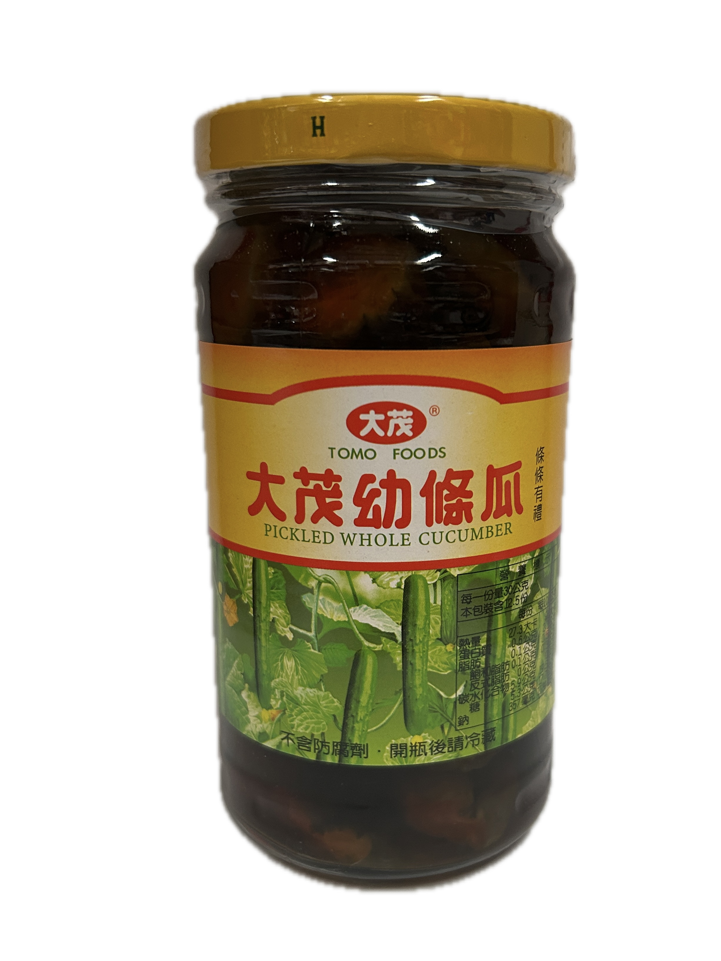 375G大茂大瓶幼條瓜示意圖