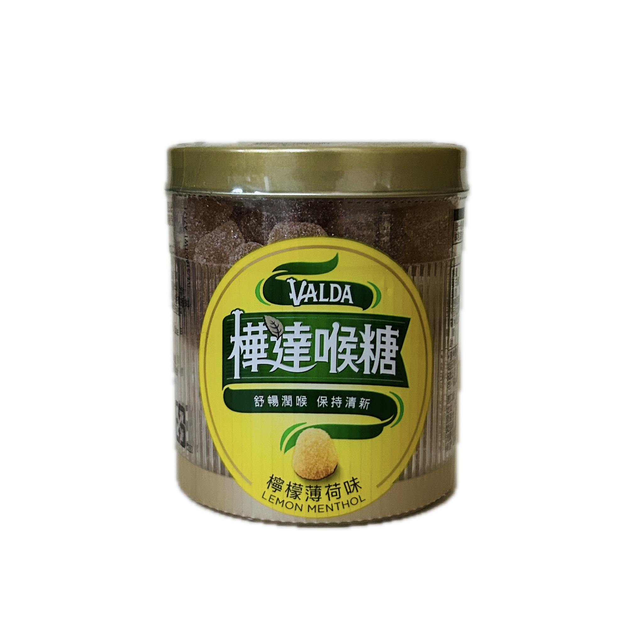 160G樺達檸檬薄菏喉糖示意圖