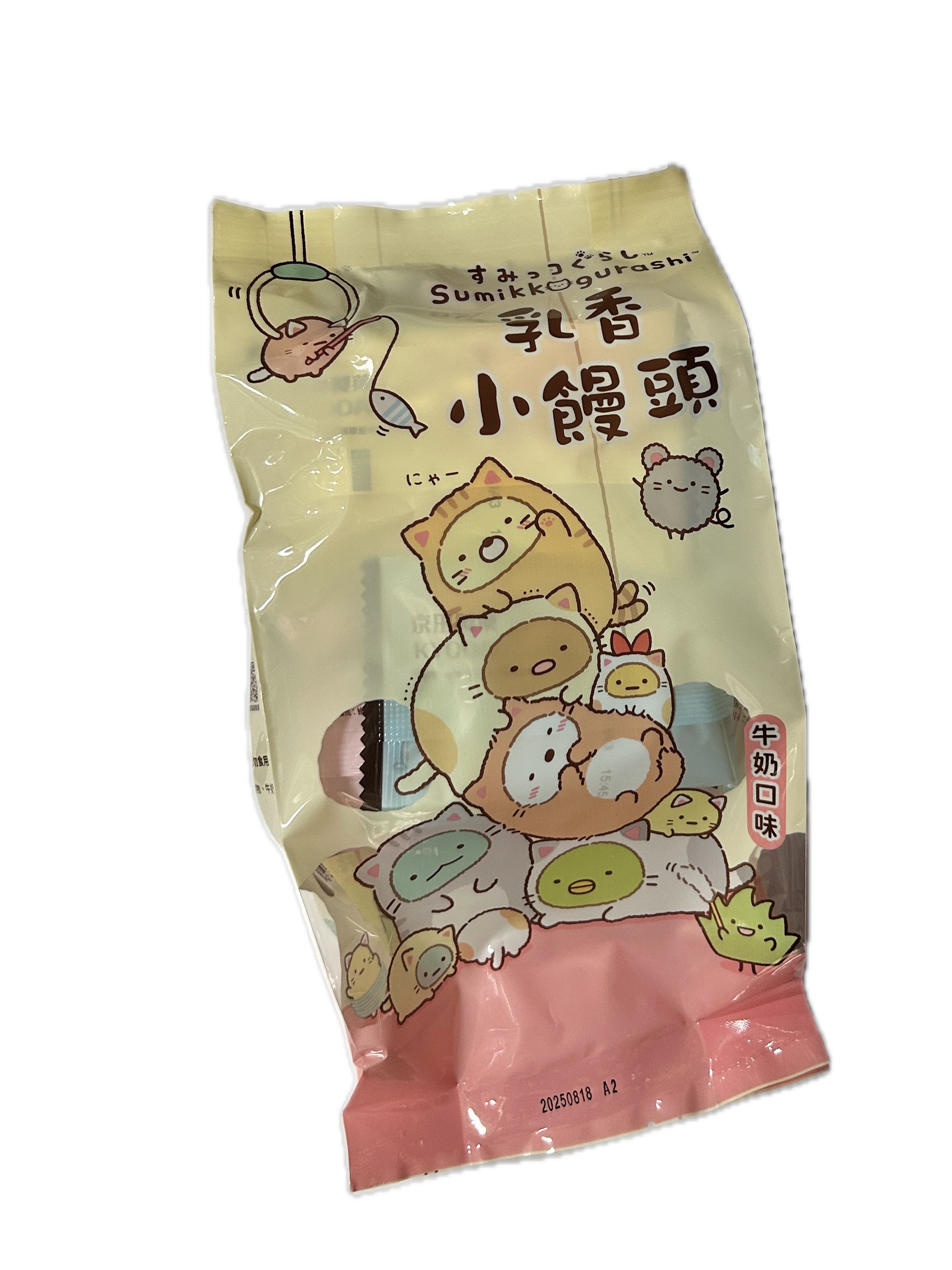 角落小夥伴乳香小饅頭牛奶示意圖