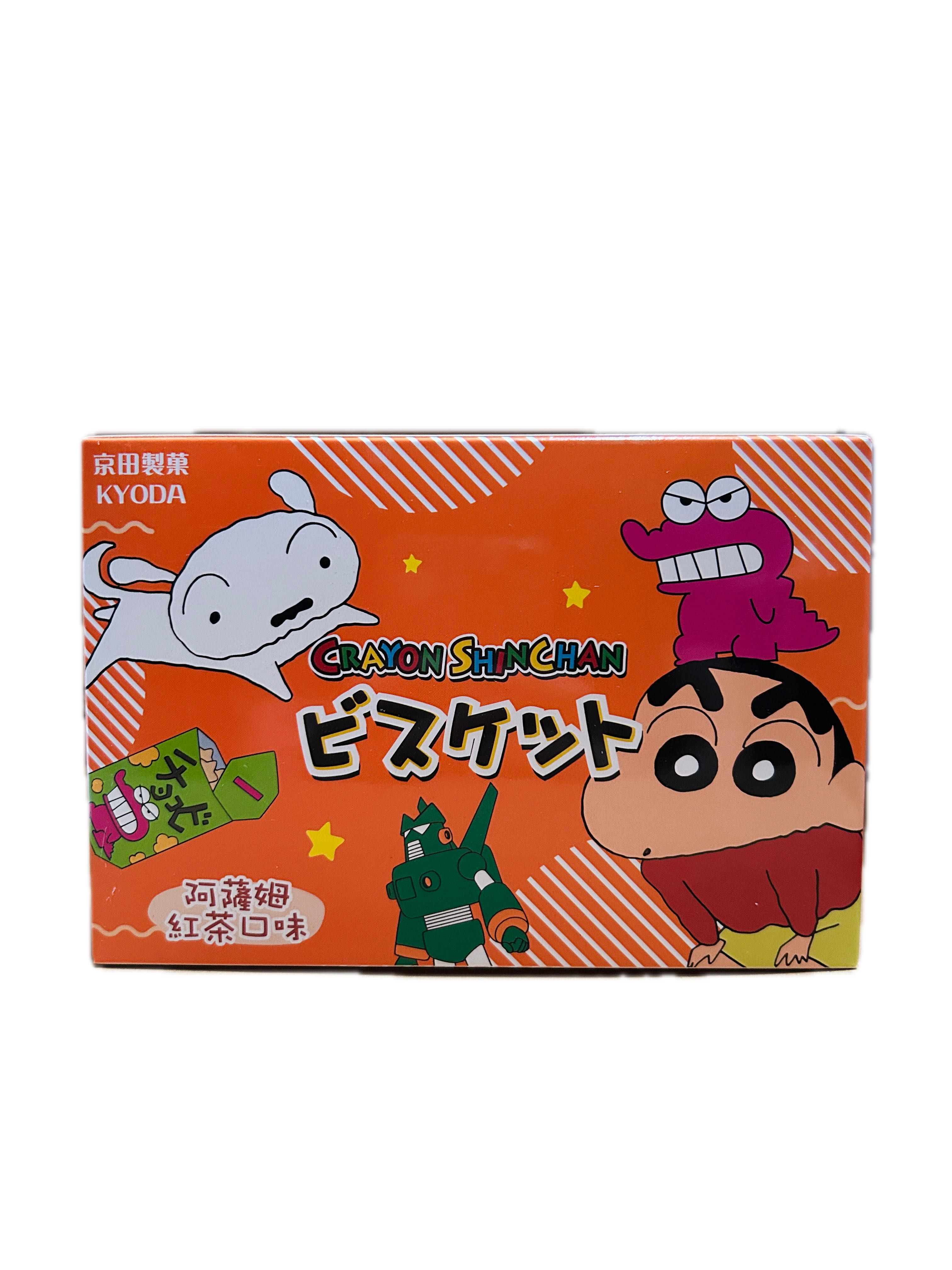 蠟筆小新造型餅乾—紅茶示意圖
