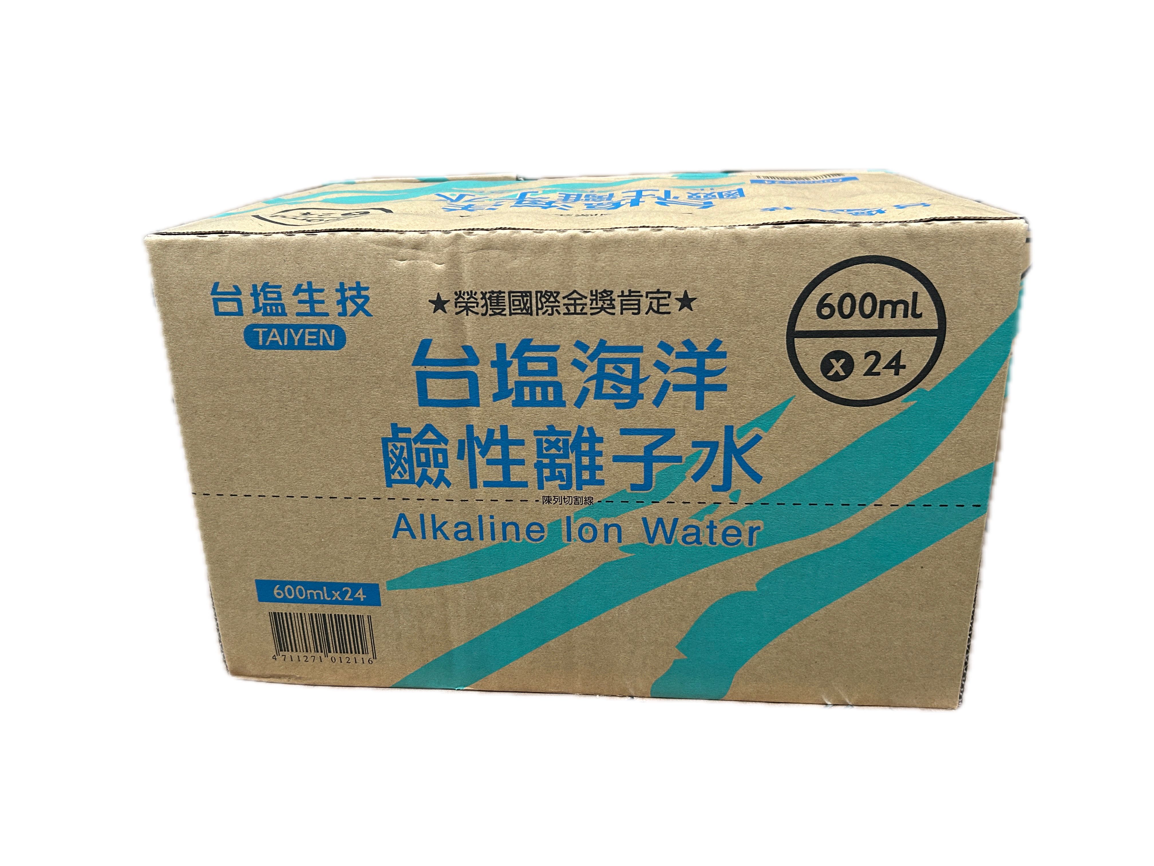 600ML台鹽海洋鹼性離子水示意圖