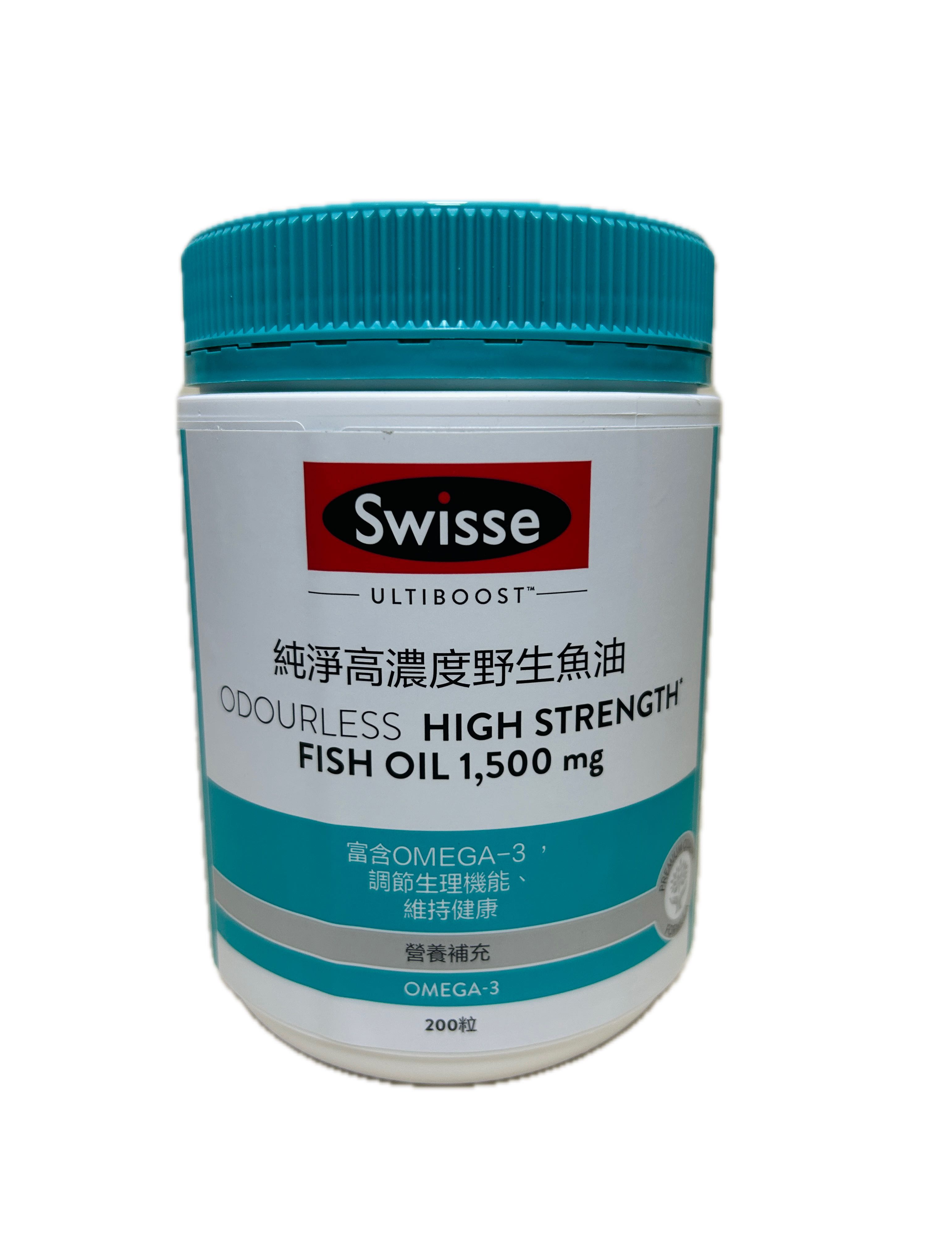 SWISSE純淨高濃度野生魚油示意圖