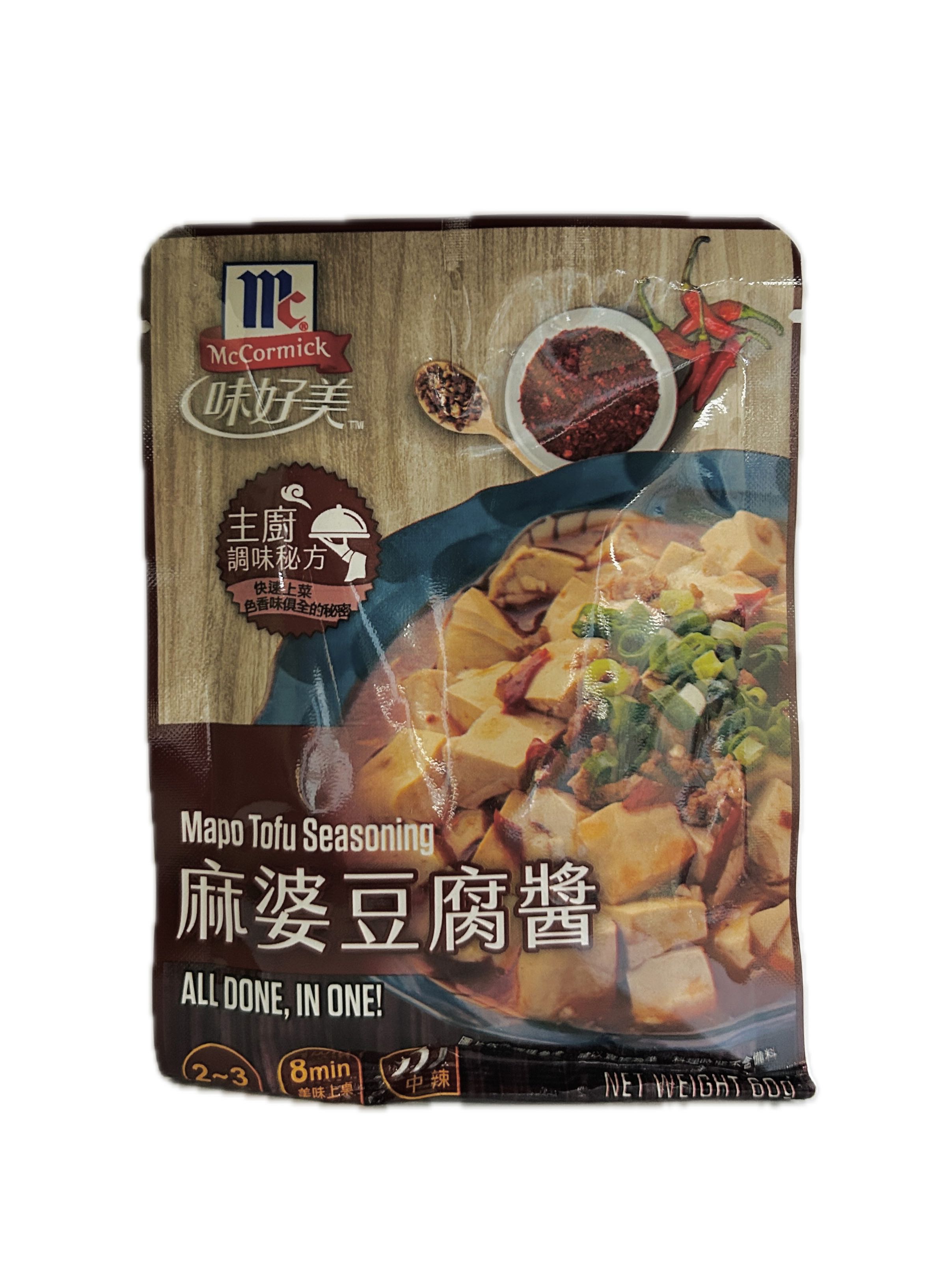 60G味好美麻婆豆腐醬示意圖