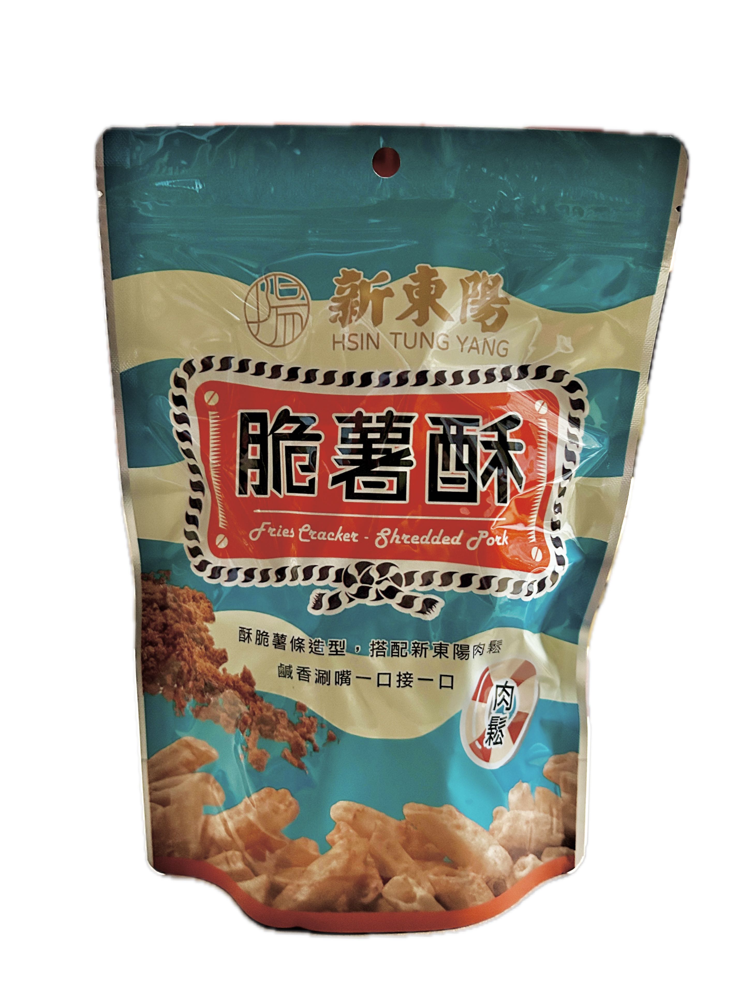 新東陽脆薯酥─肉鬆口味示意圖