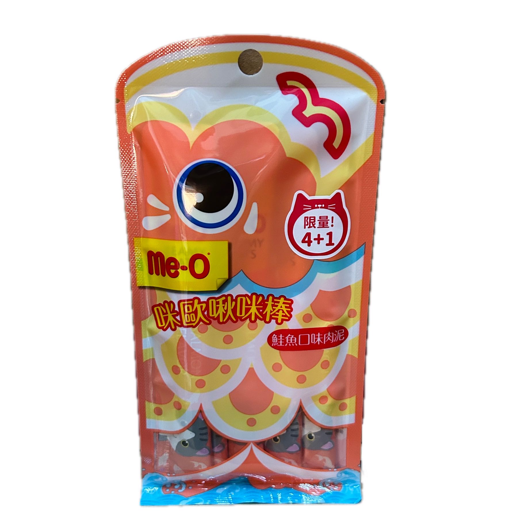 咪歐貓點心啾咪棒─鮭魚示意圖