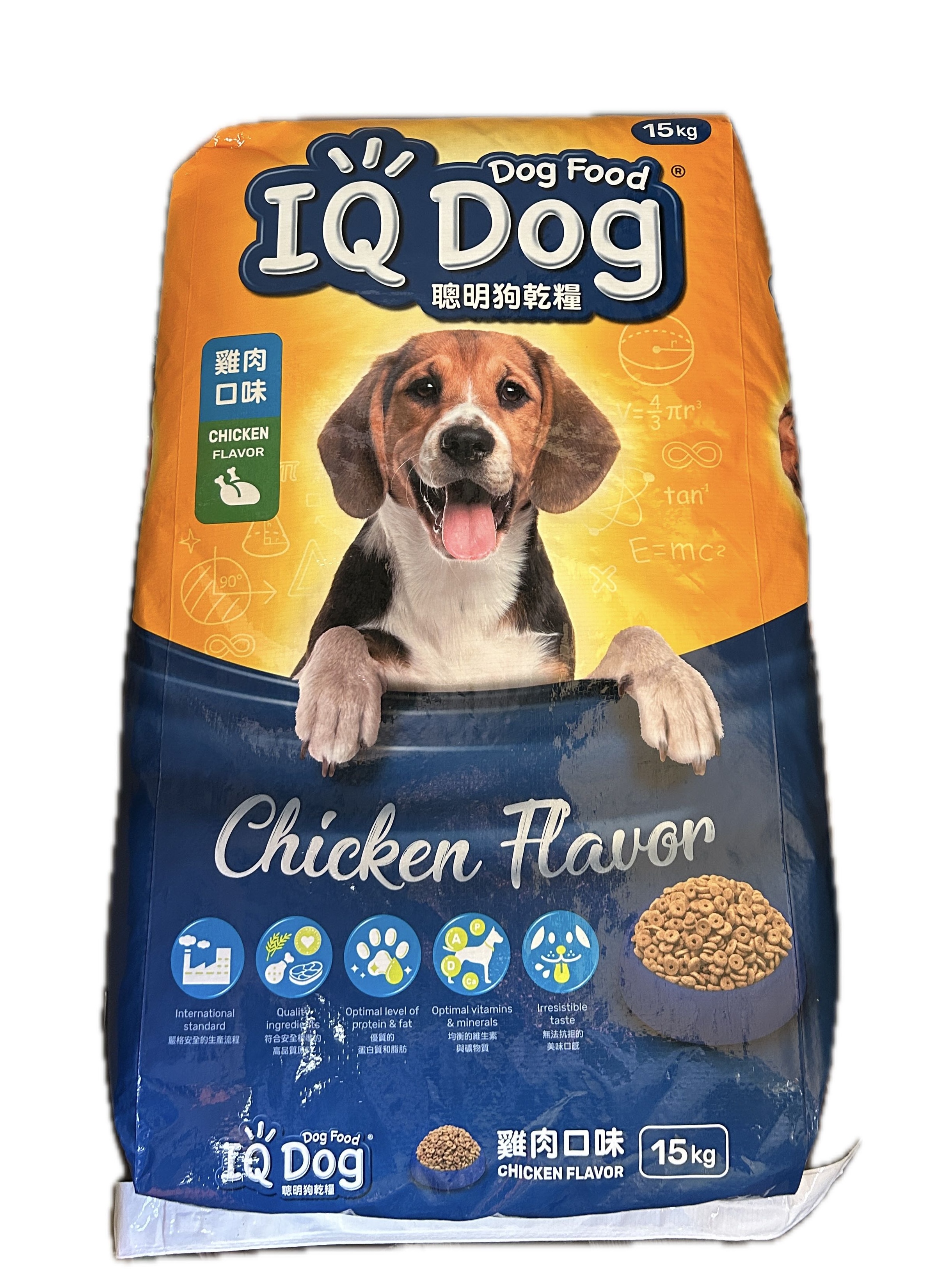 15KG IQ聰明犬成犬雞肉示意圖