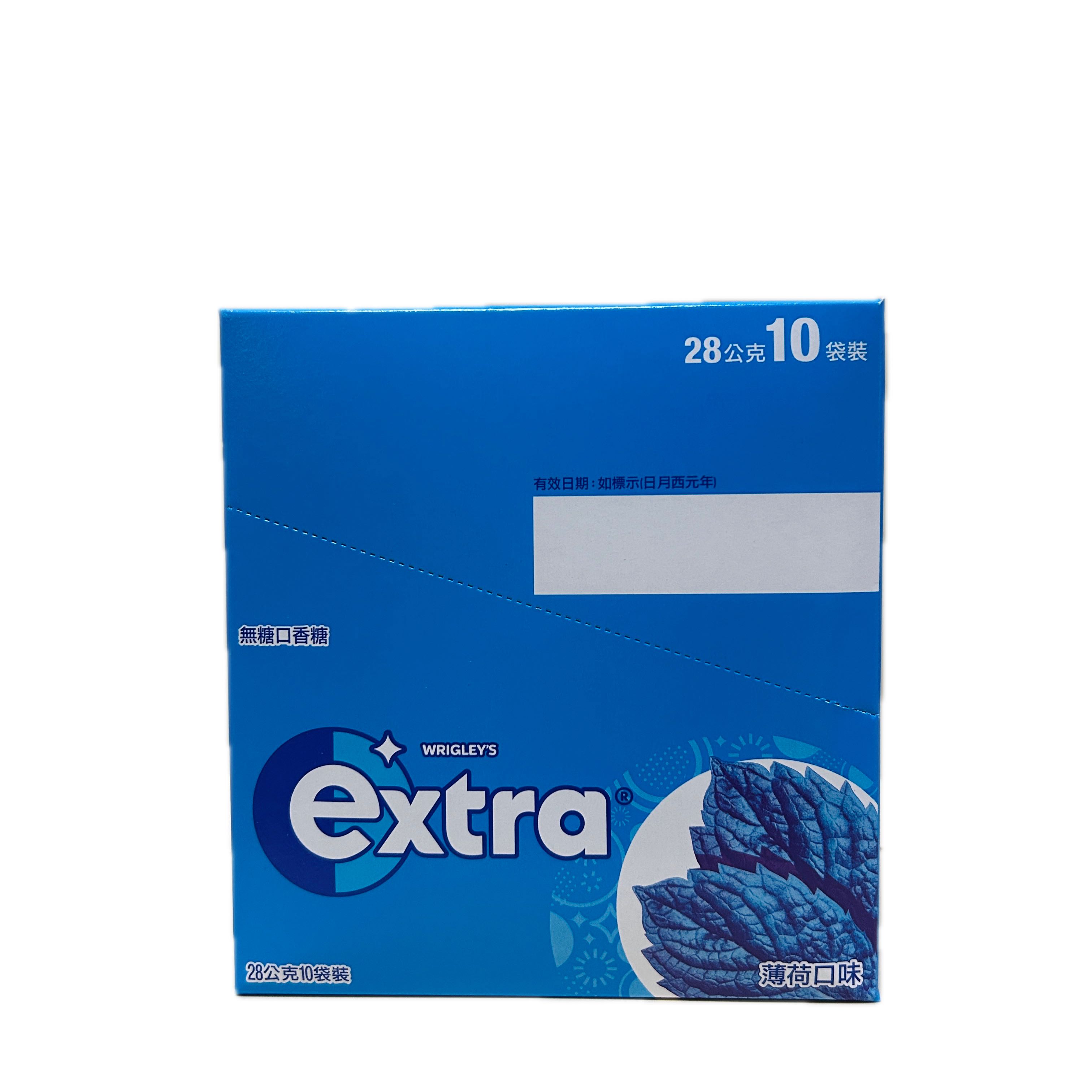EXTRA潔淨薄荷10袋示意圖