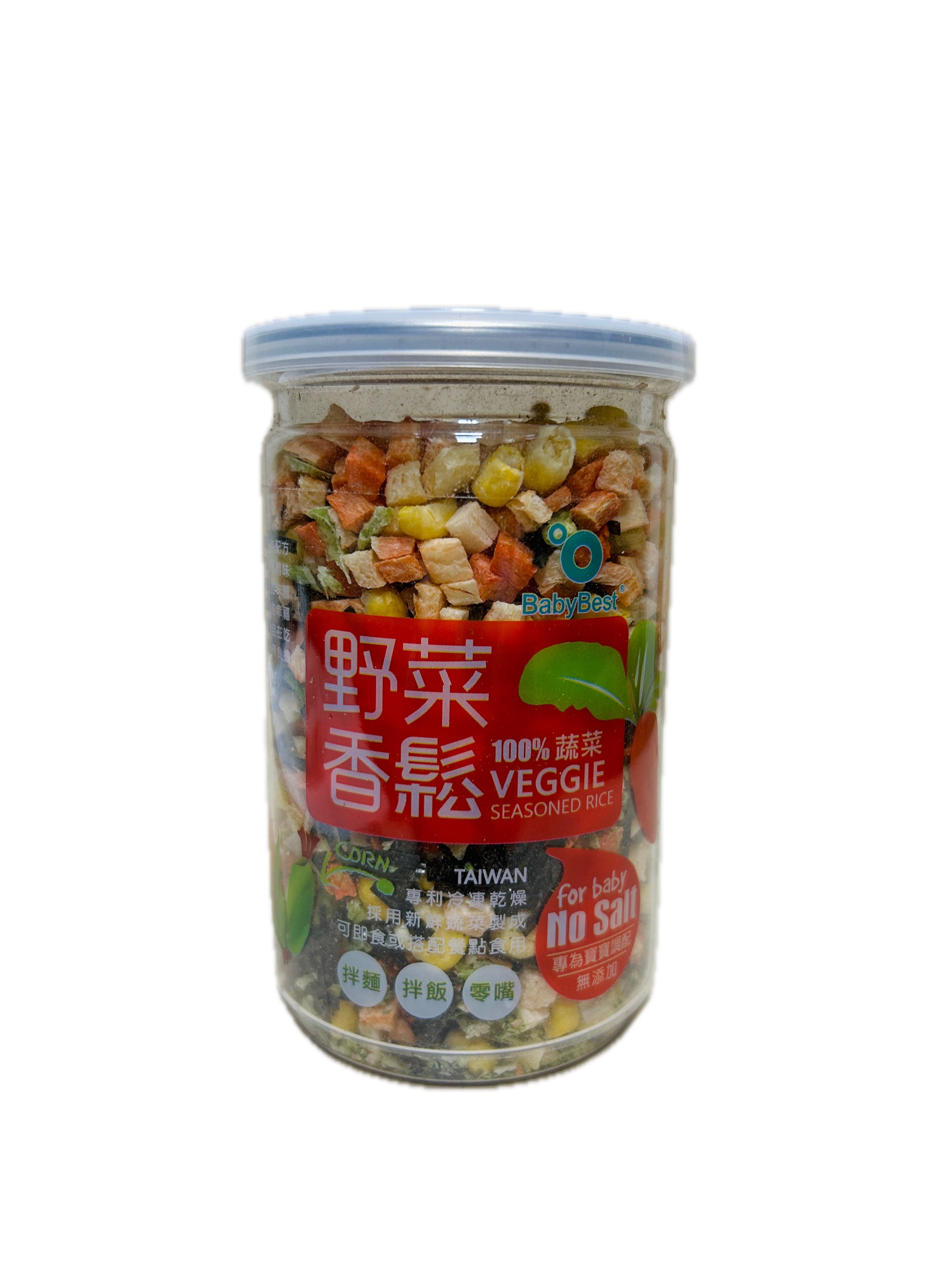 貝比斯特野菜香鬆示意圖