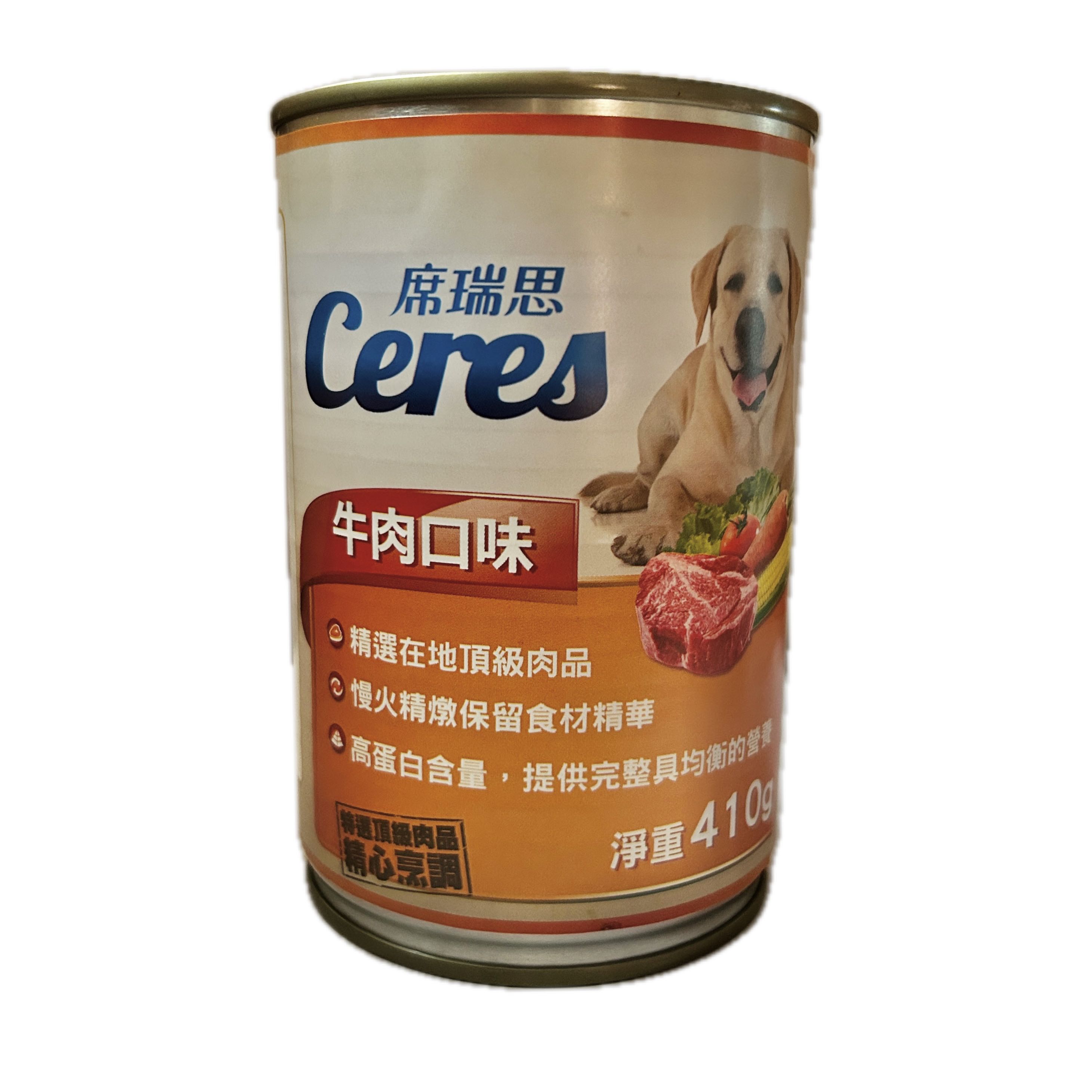 410G席瑞思犬罐─牛肉示意圖