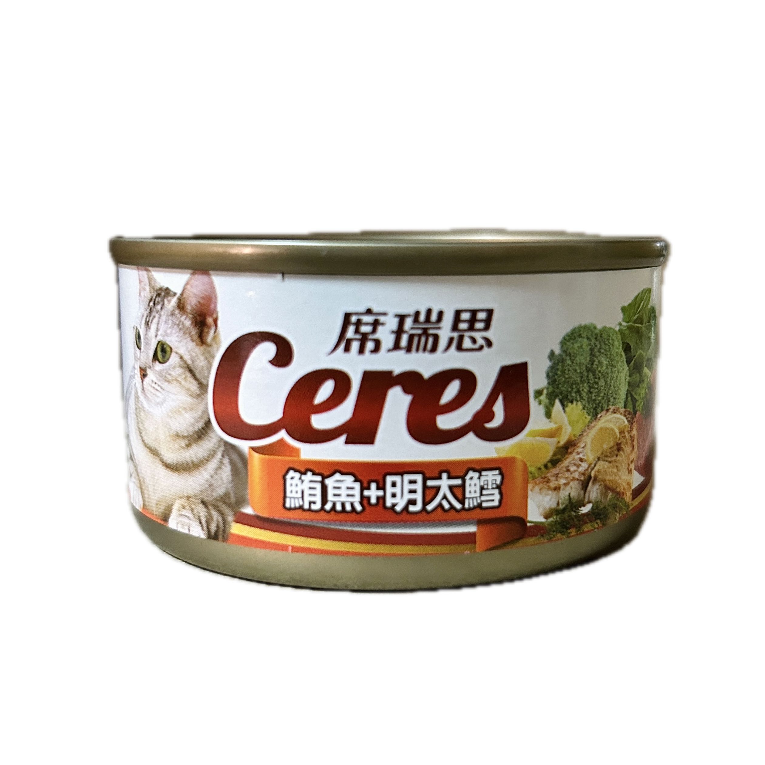 80G席瑞貓湯罐鮪魚明太鱈示意圖