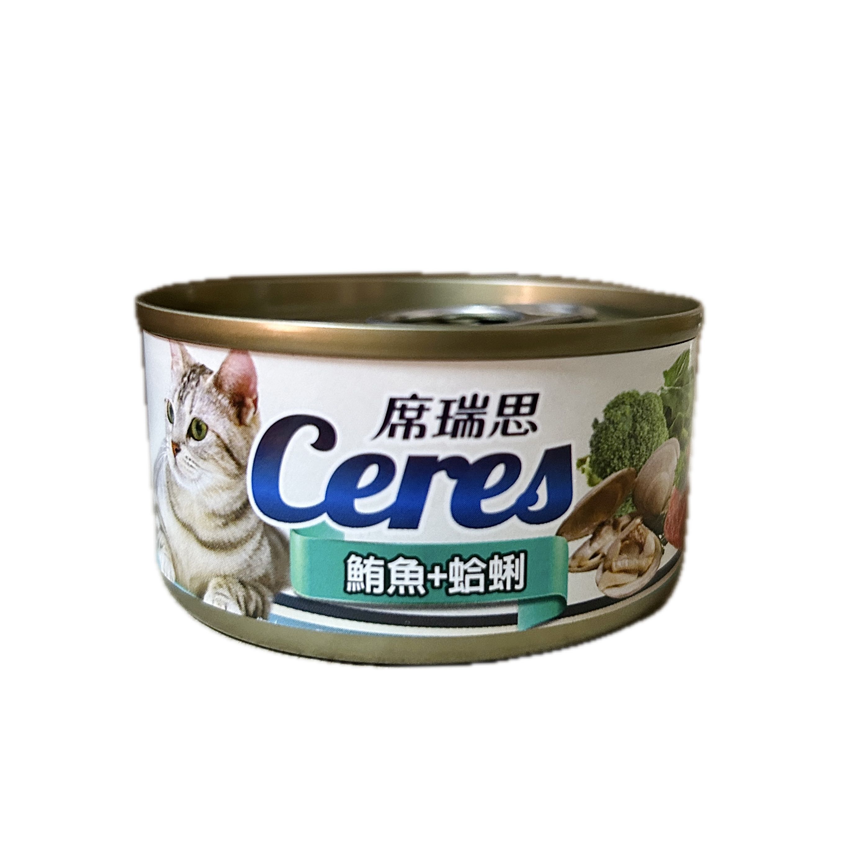 80G席瑞思貓湯罐鮪魚蛤蜊示意圖