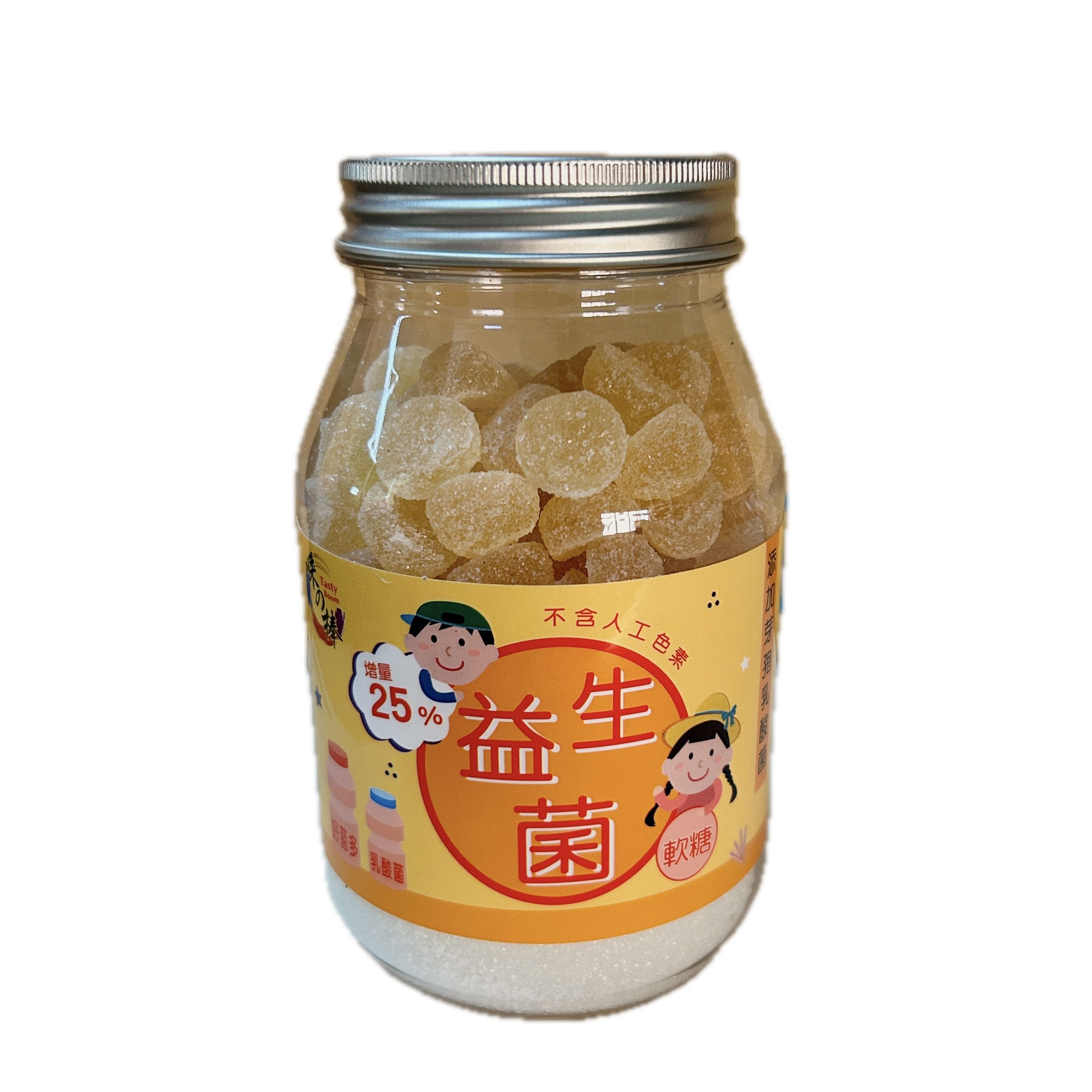 味之棒益生菌軟糖示意圖