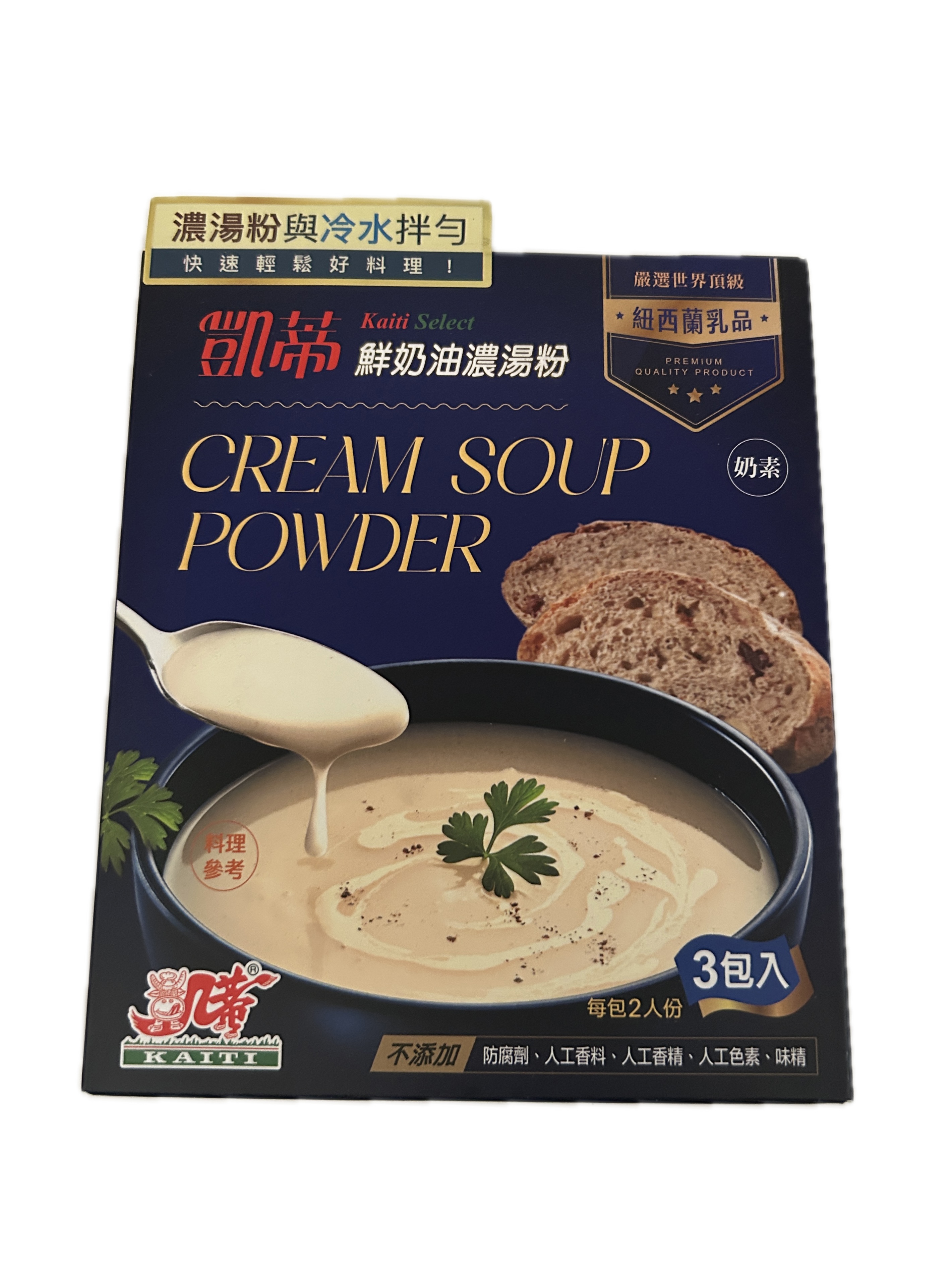 115.5G凱蒂鮮奶油濃湯粉示意圖