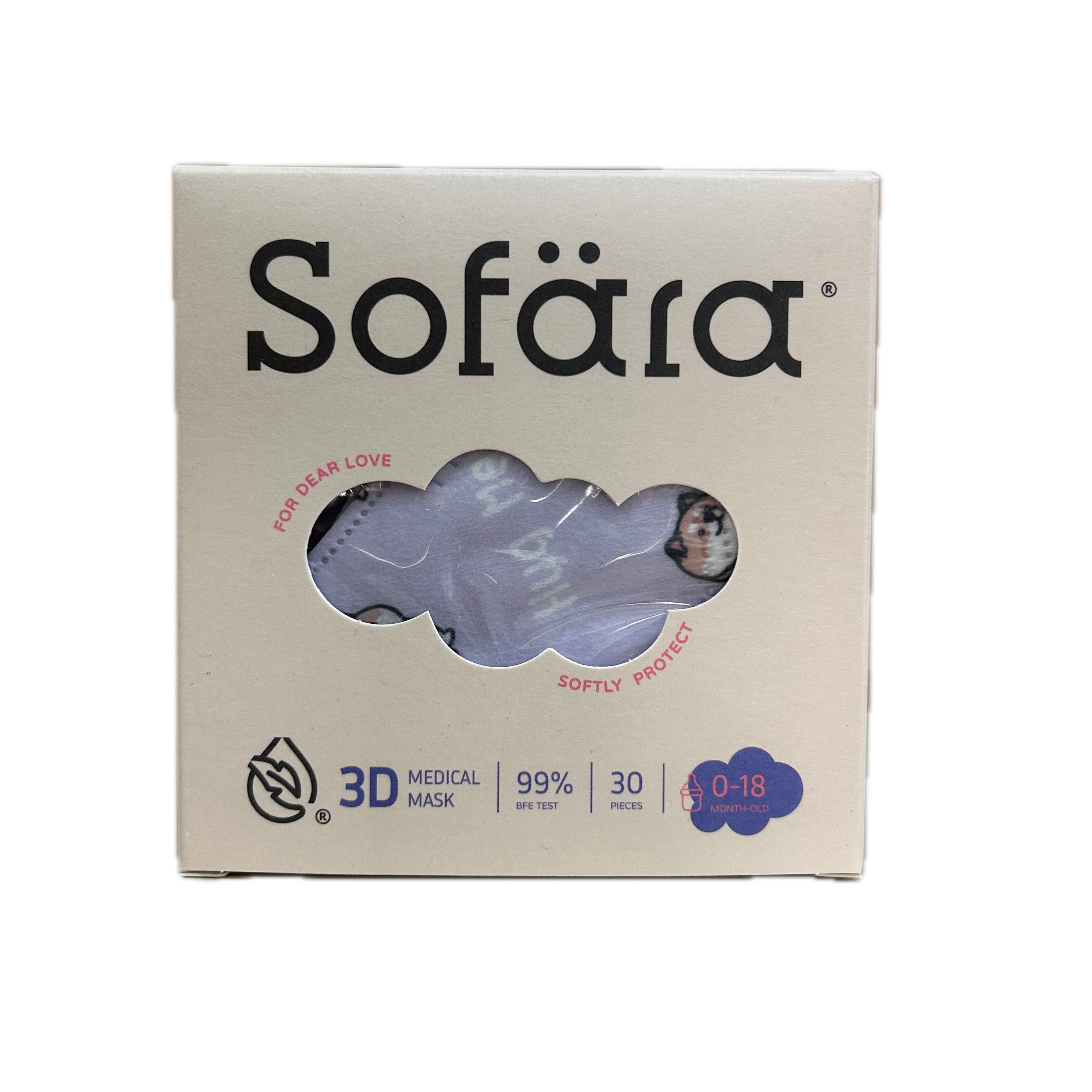 舒芙嬰兒3D口罩肥肥阿柴示意圖