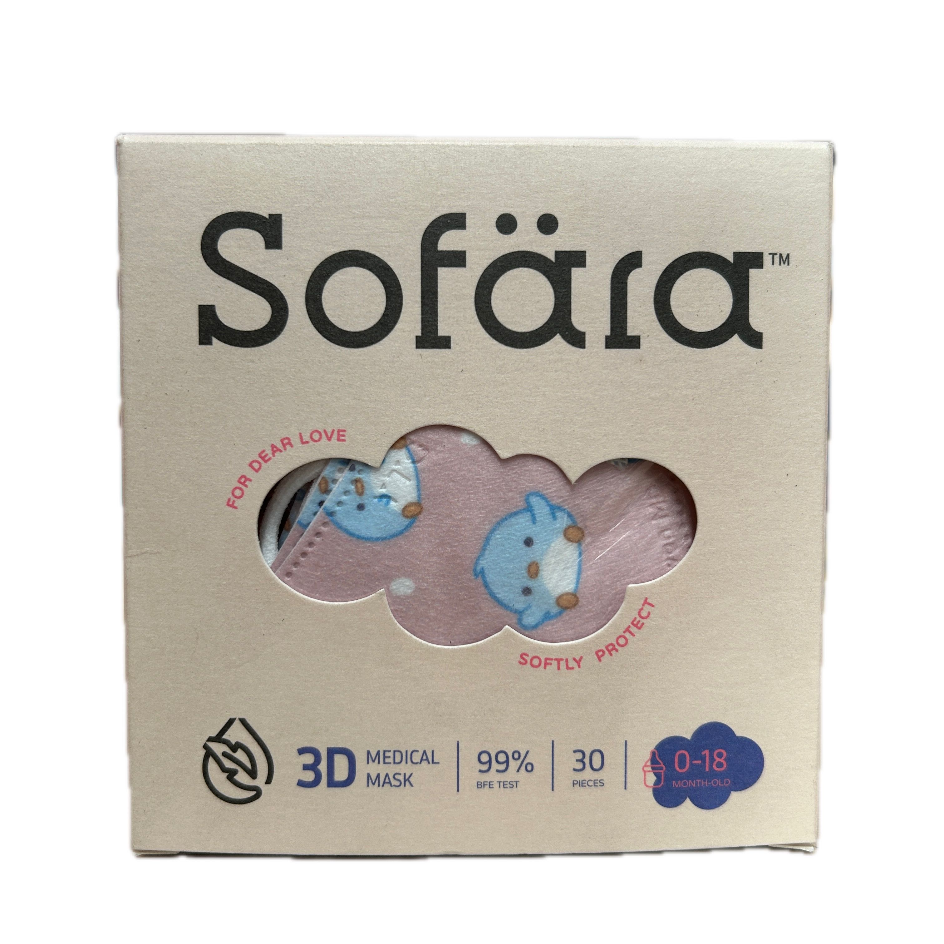 舒芙嬰兒3D口罩呆毛小G示意圖