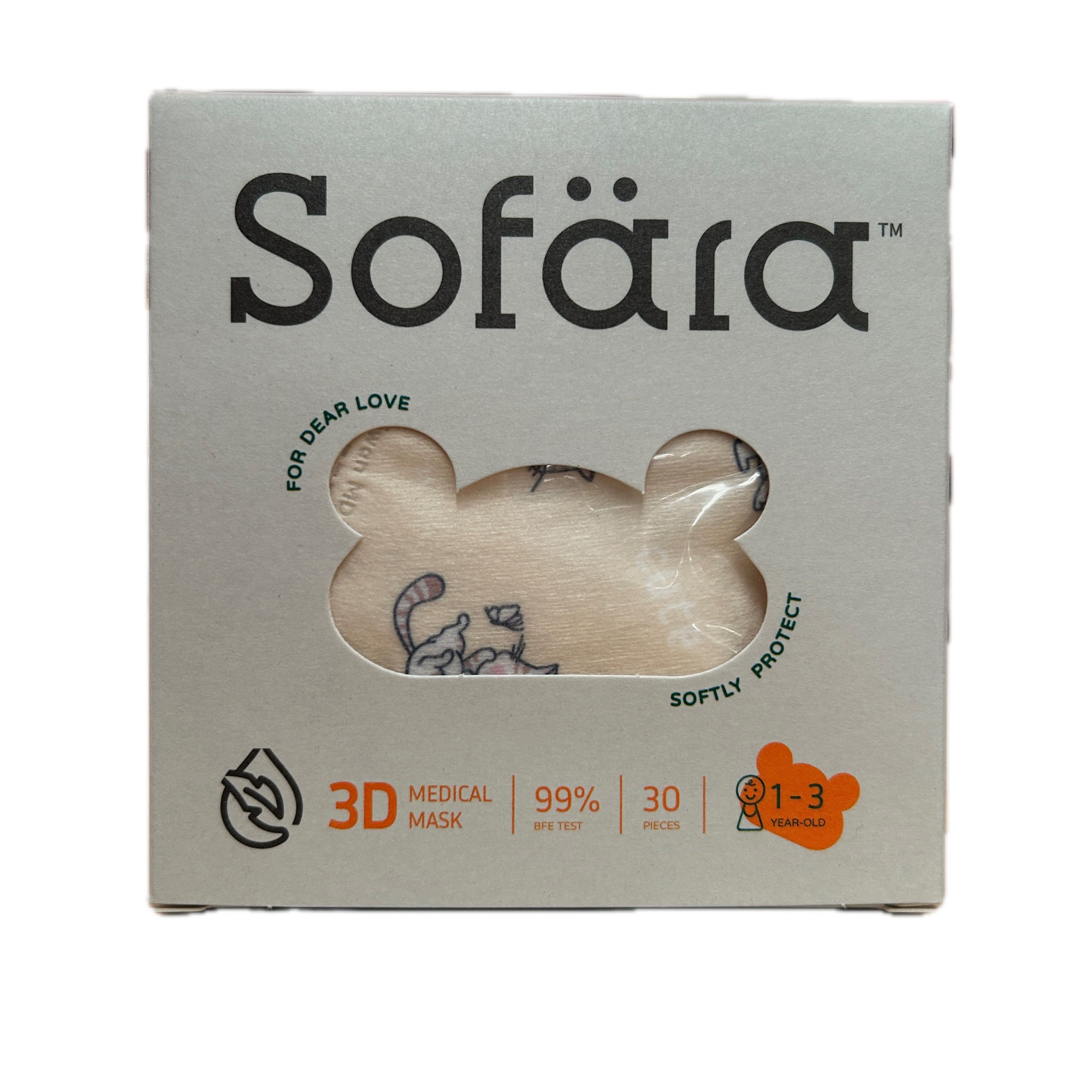 舒芙迷你幼3D口罩搗蛋貓示意圖