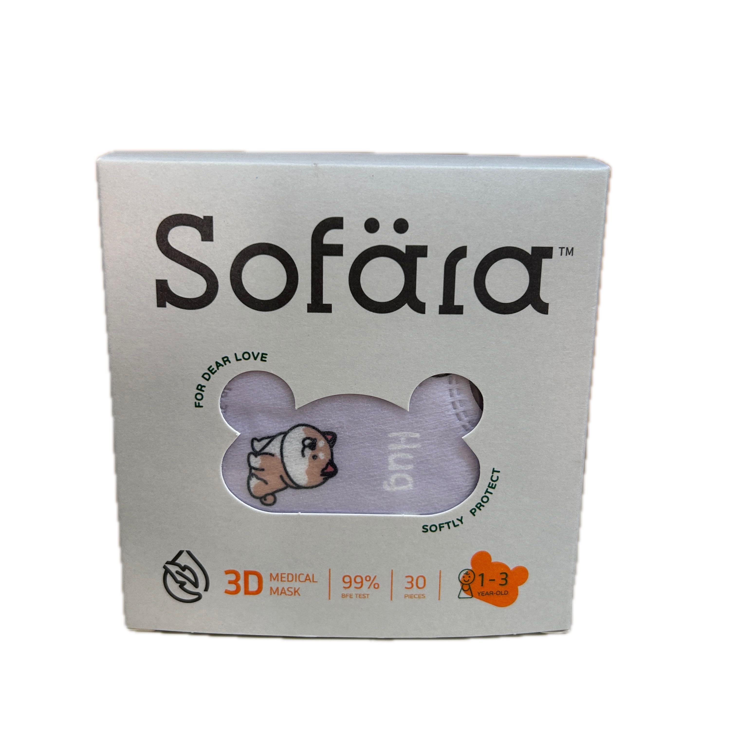 舒芙迷你3D口罩肥肥阿柴示意圖