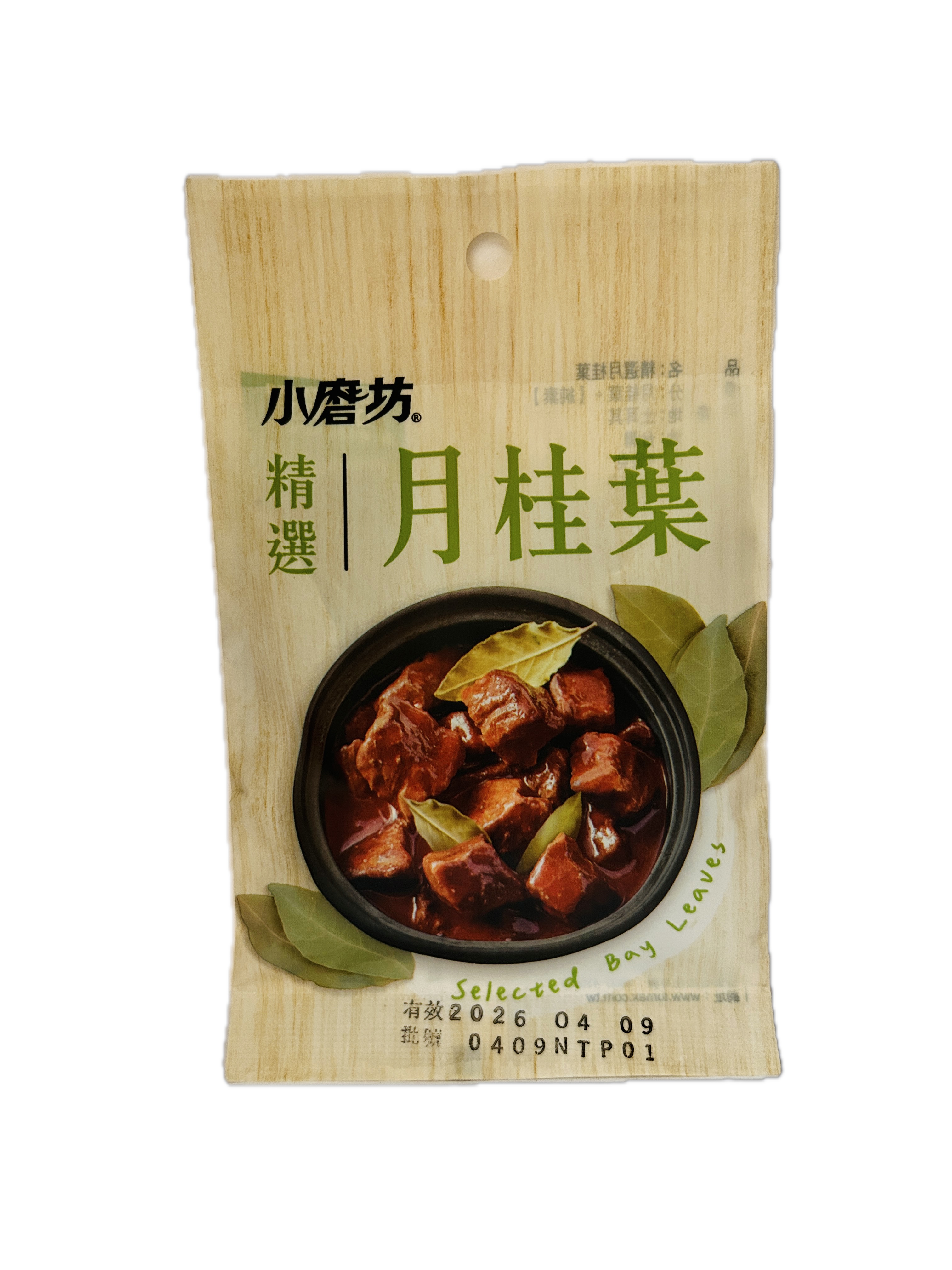 4G小磨坊月桂葉袋裝示意圖