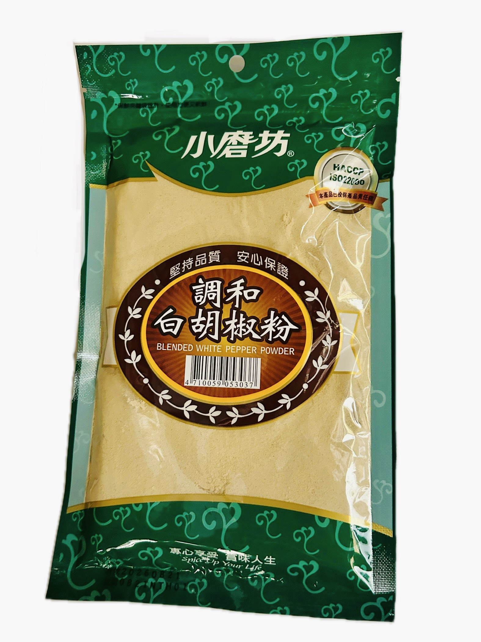 200G小磨坊白胡椒粉包示意圖
