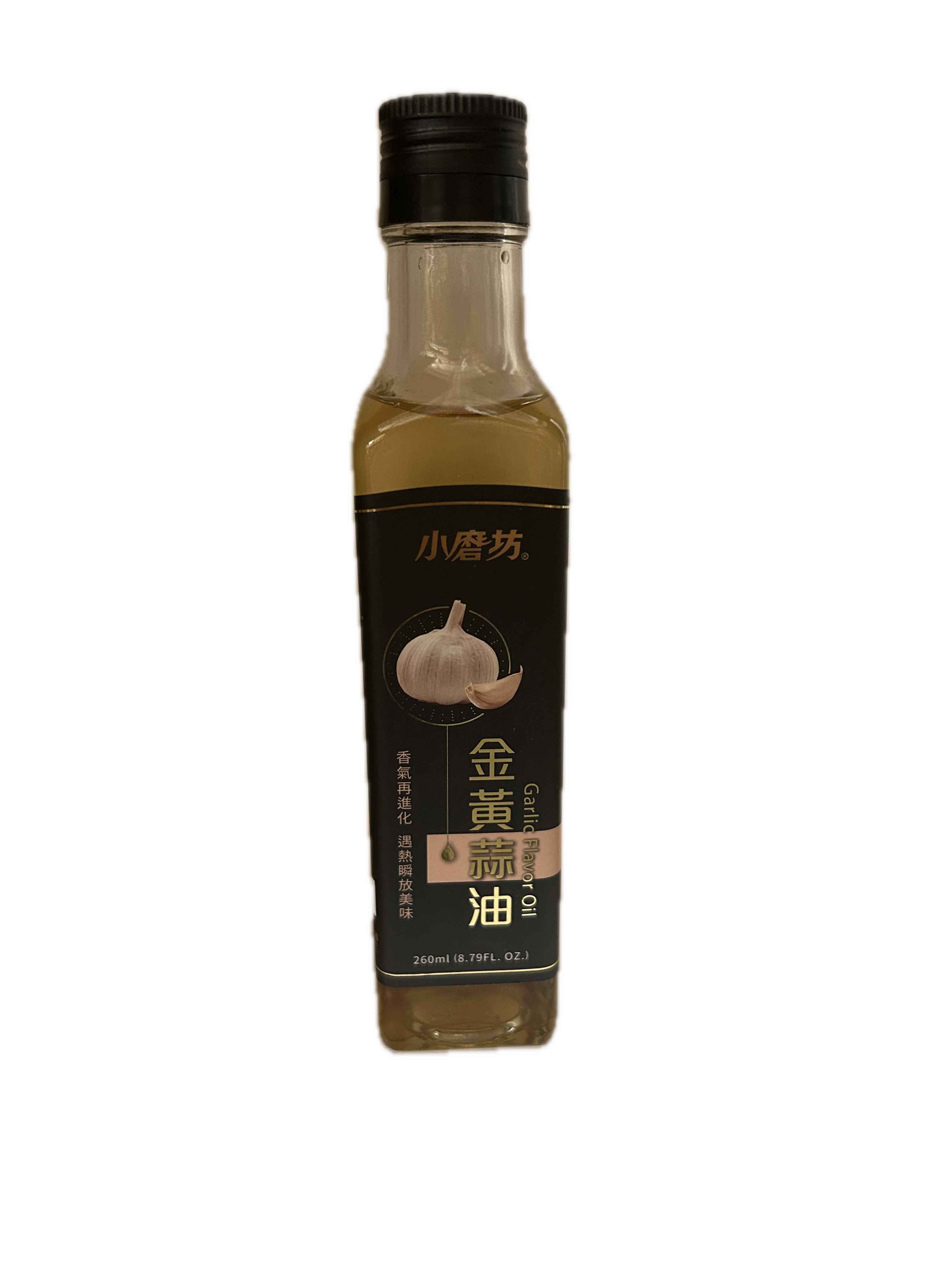 260ML小磨坊金黃蒜風味油示意圖