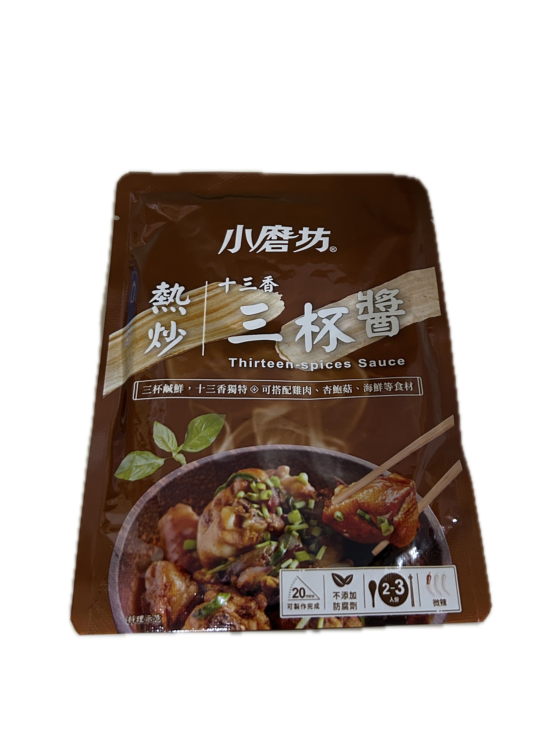 100G小磨坊三杯醬示意圖