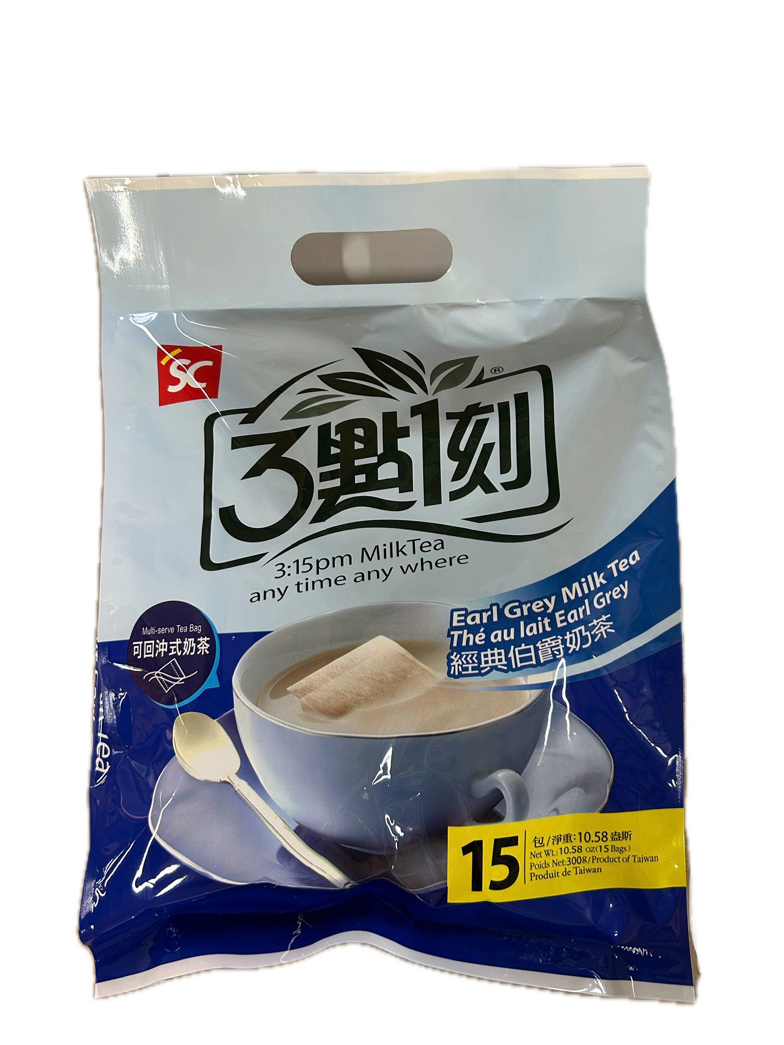 3:15 15入伯爵奶茶袋示意圖