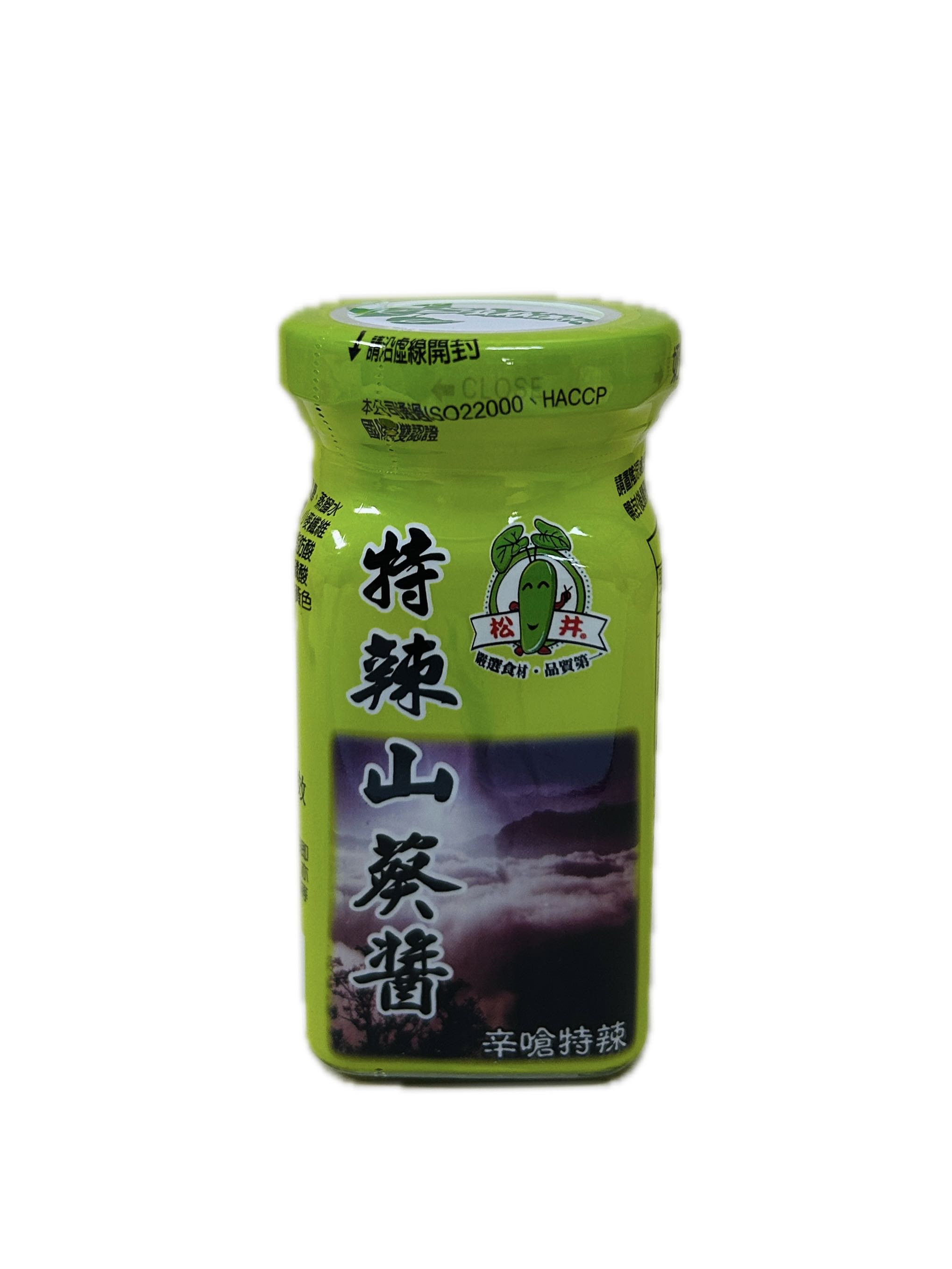 100G松井山葵醬─綠色示意圖