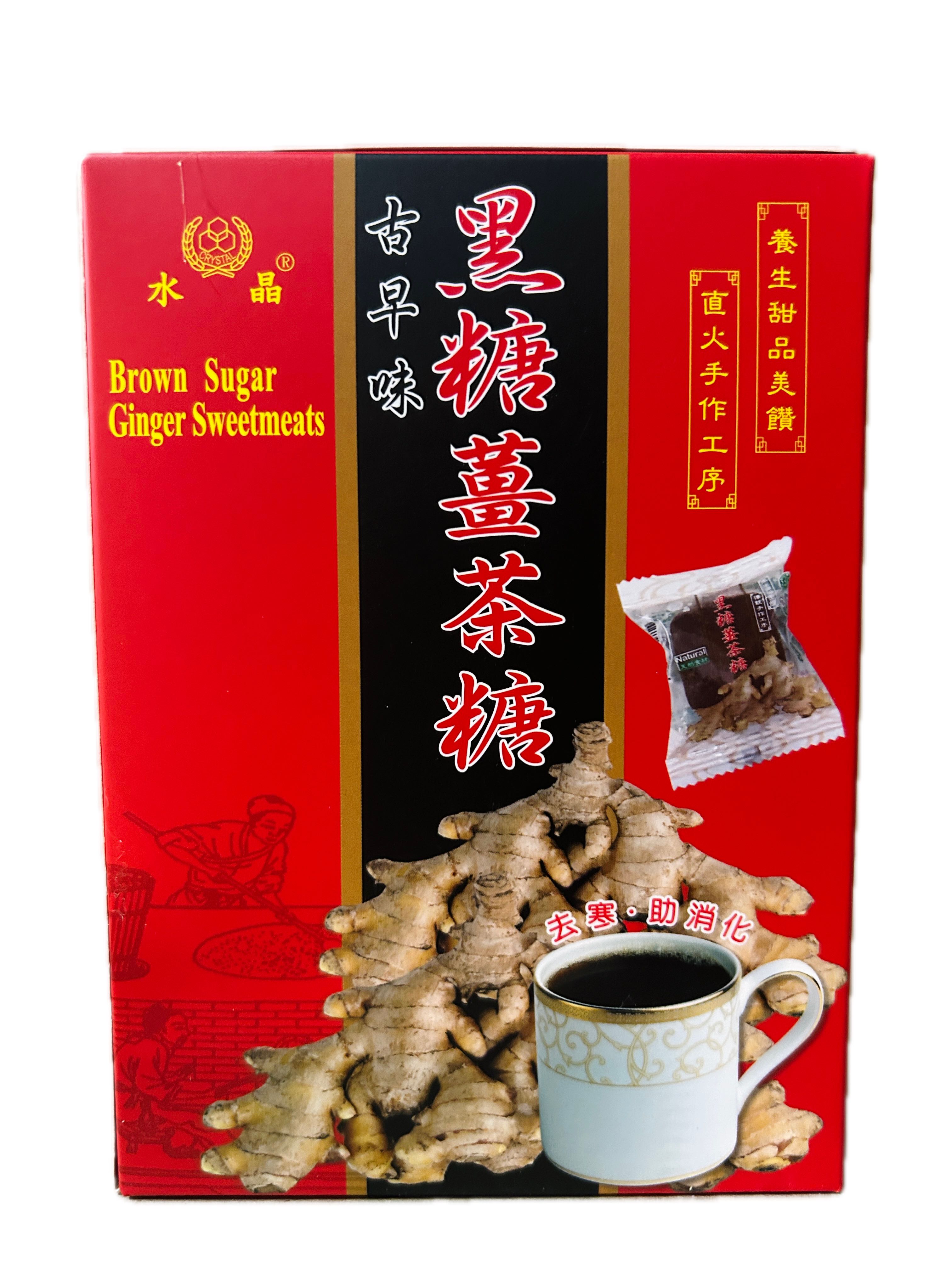 270G信明黑糖薑茶糖塊裝示意圖