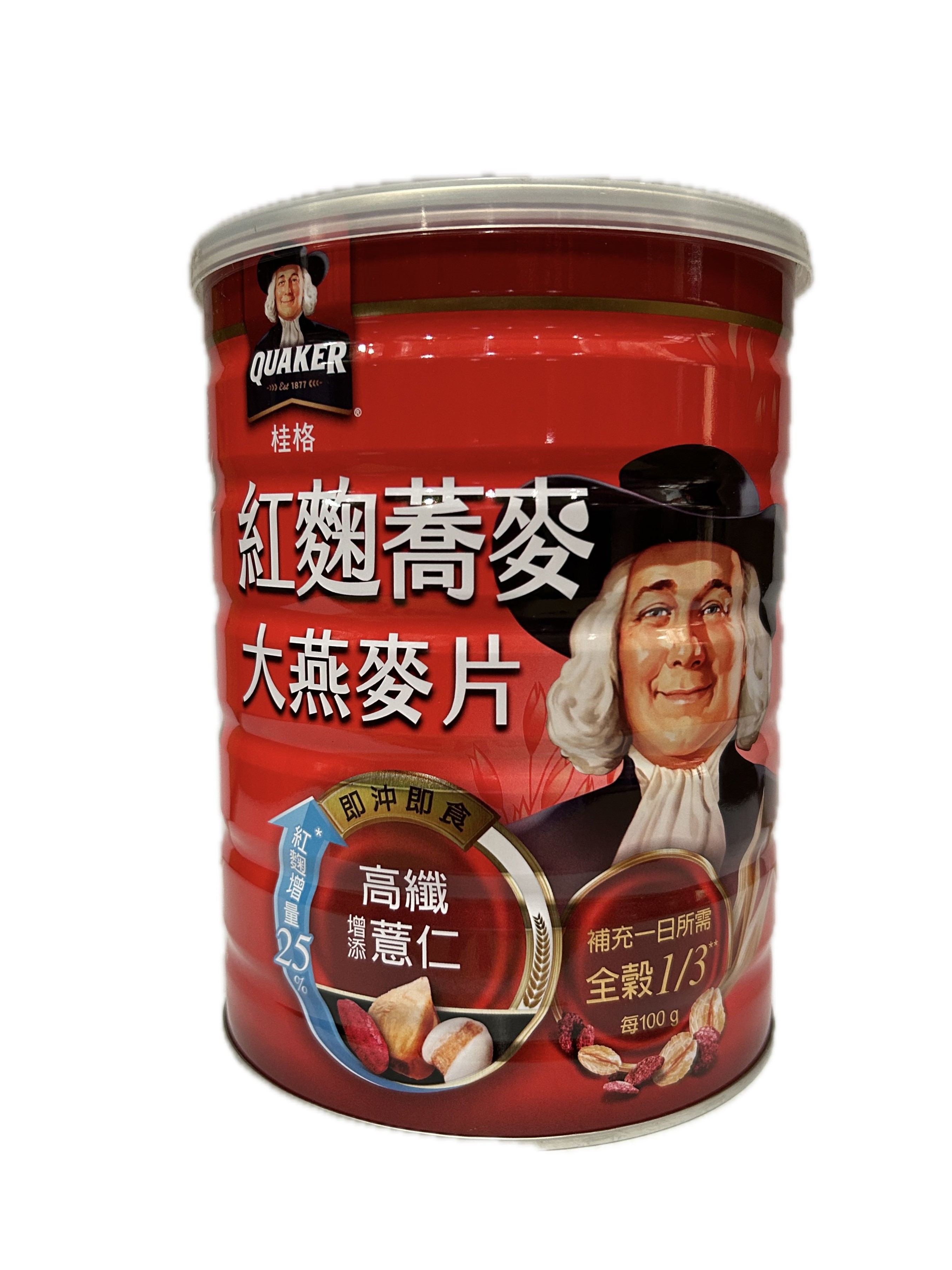 700G桂格即食納豆紅麴燕麥示意圖