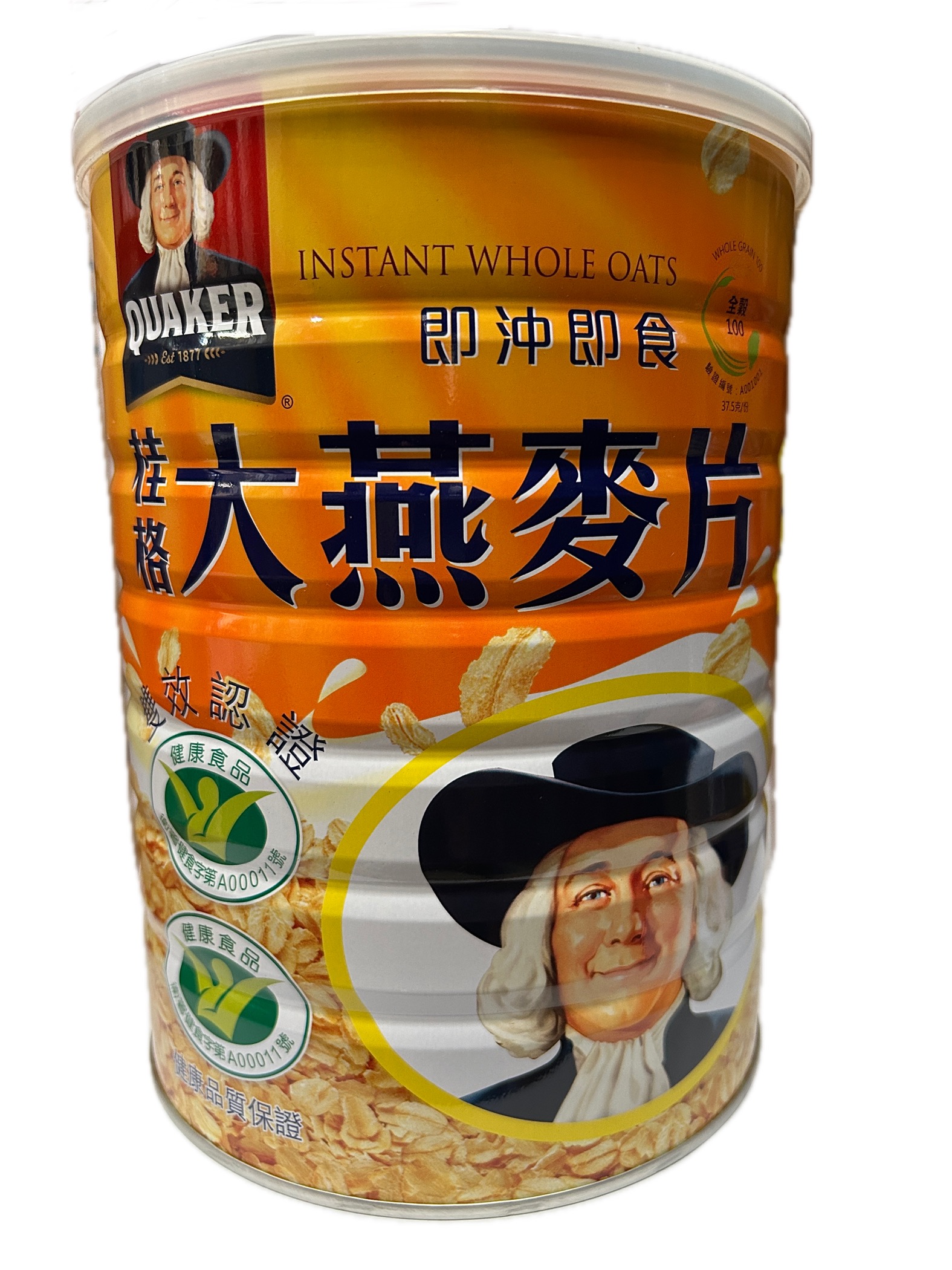 1100G桂格即食燕麥片示意圖