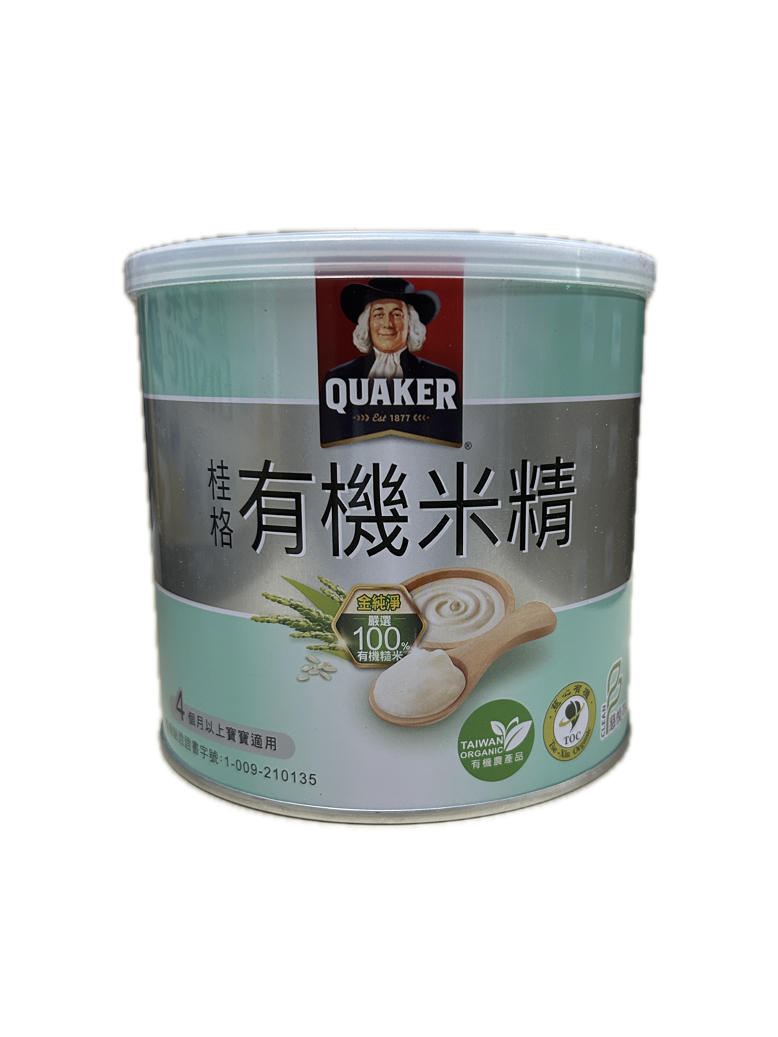 300G桂格有機米精示意圖