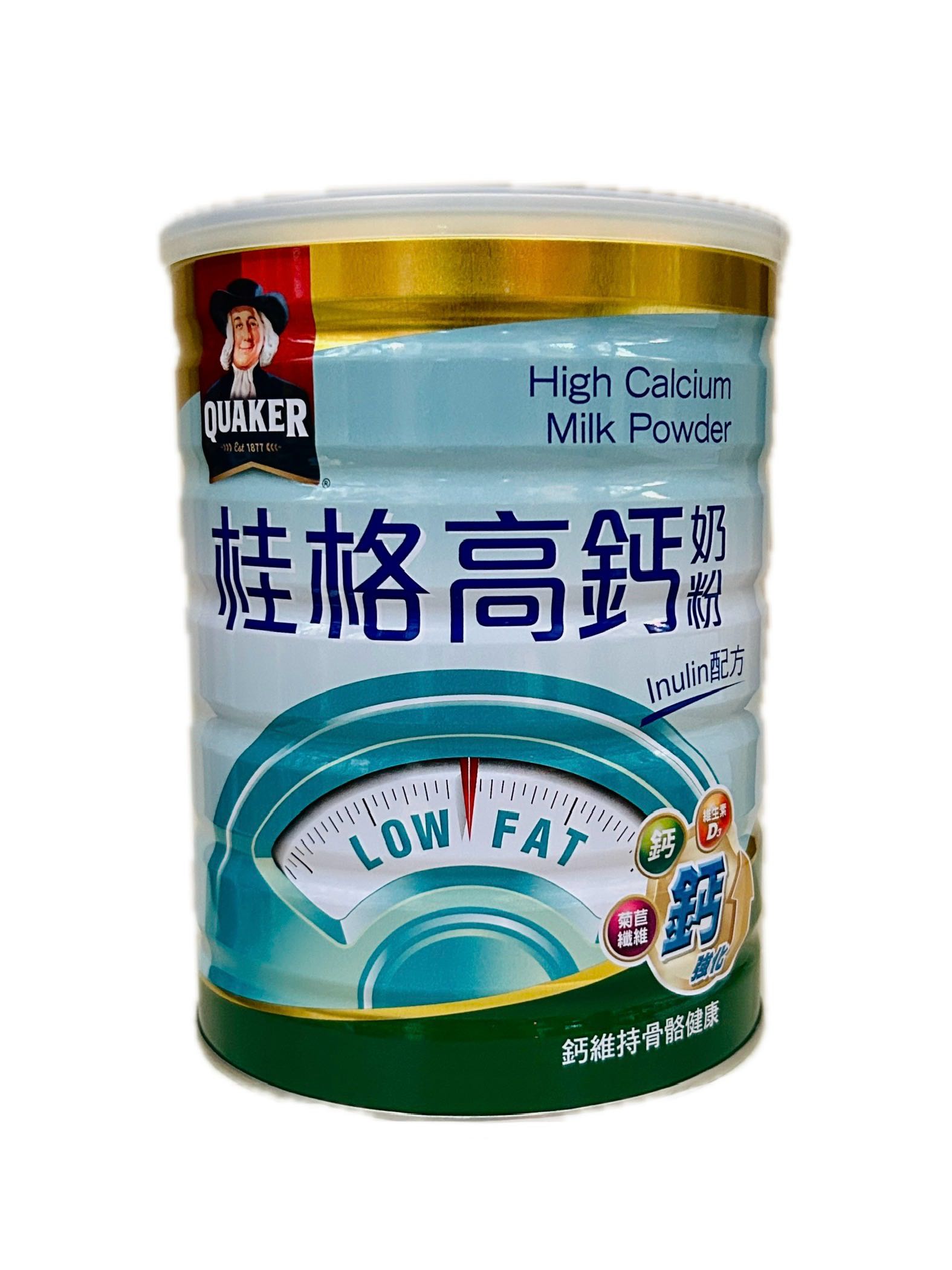 750G桂格高鈣脫脂奶粉示意圖