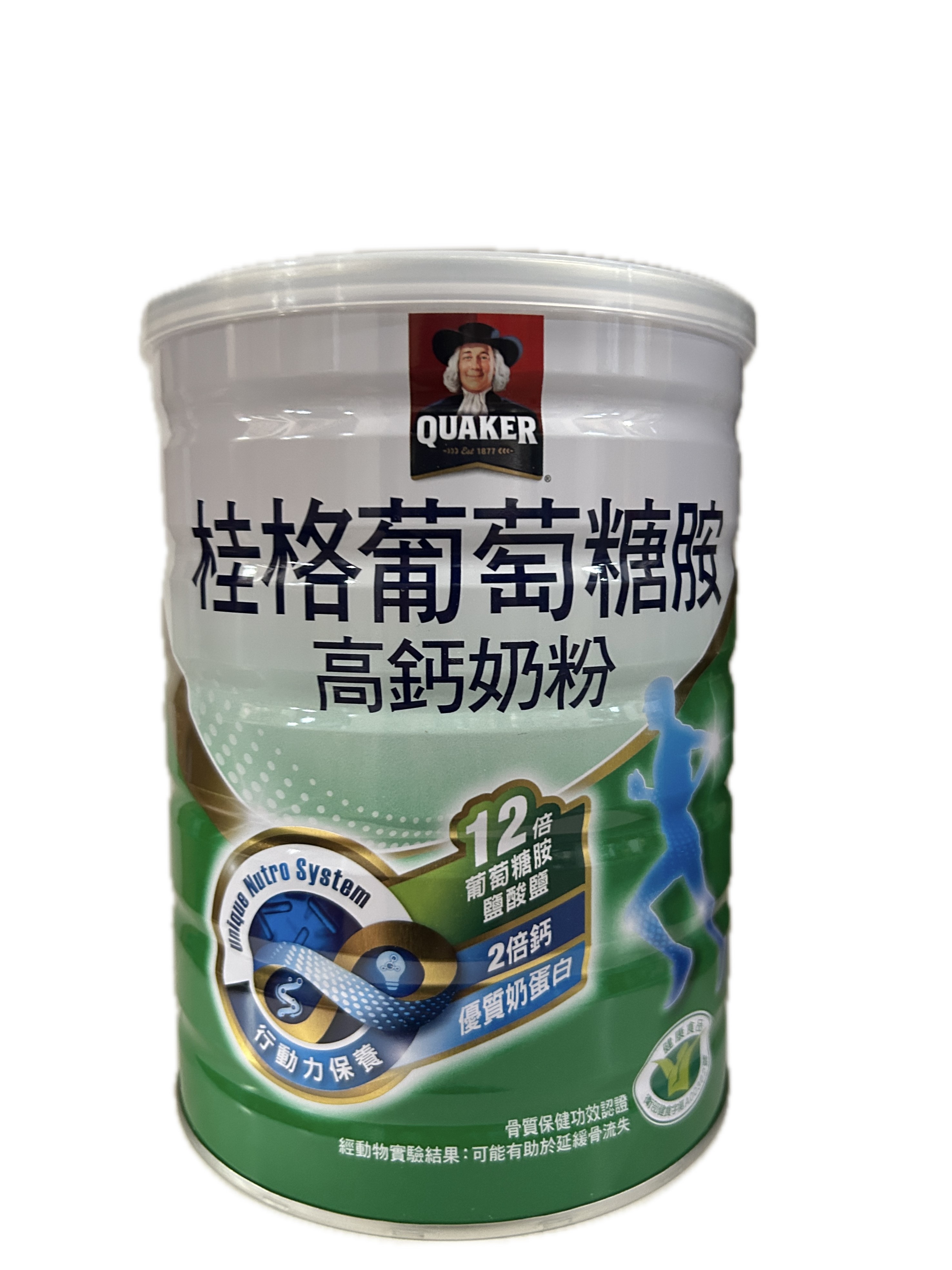 1500G桂格葡萄糖胺奶粉示意圖