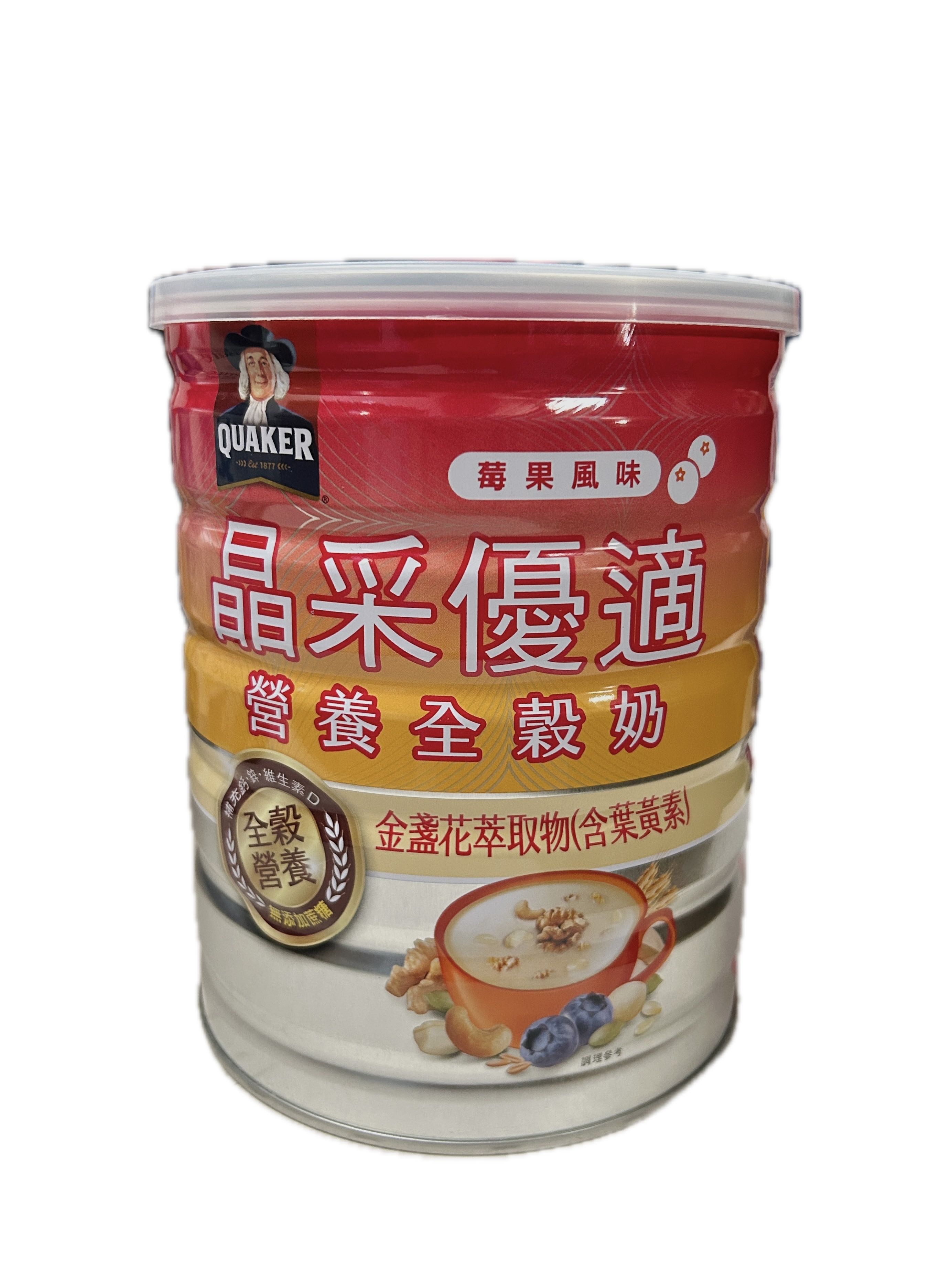 600G桂格晶采優適全穀奶示意圖
