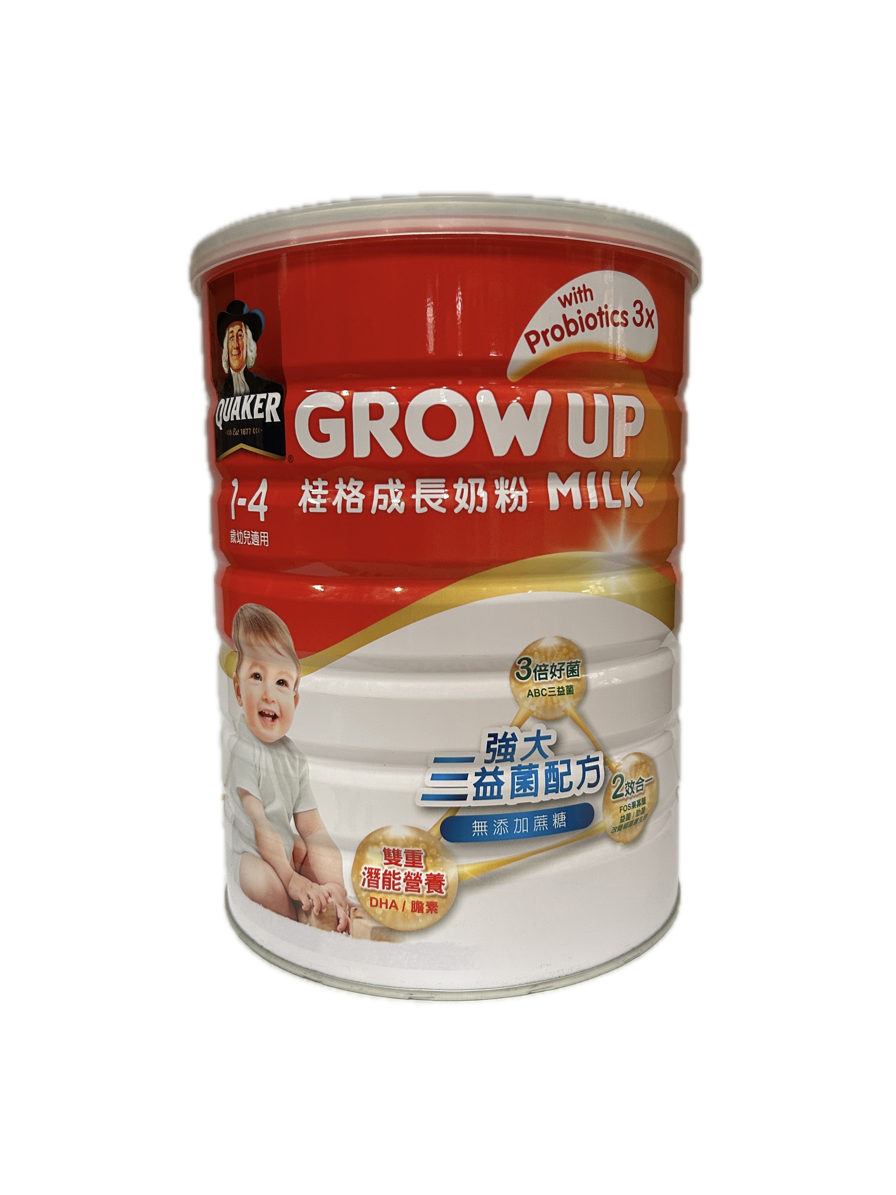 1500G桂格成長強大三益菌示意圖