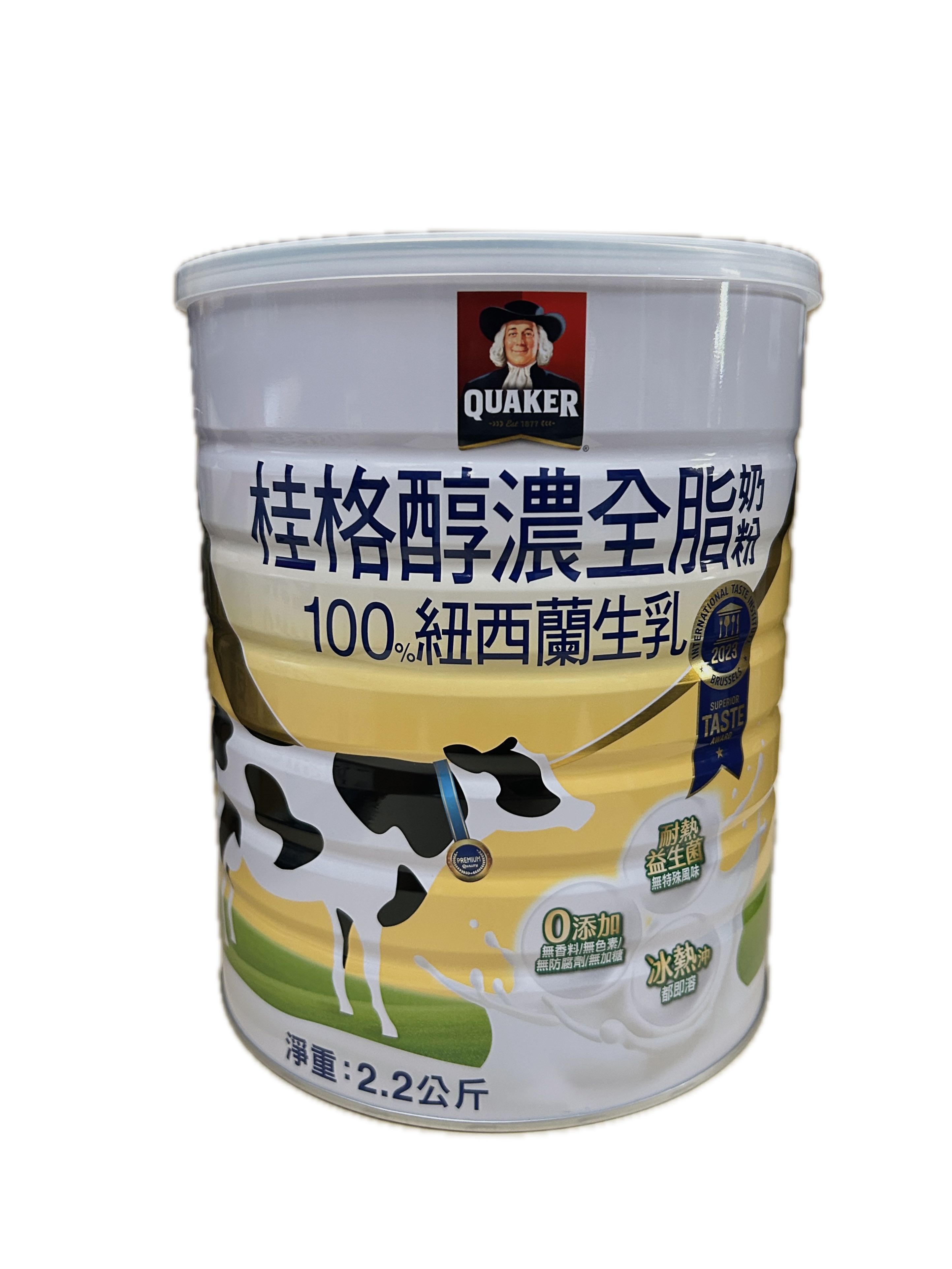 2200桂格嚴選醇濃全脂奶粉示意圖