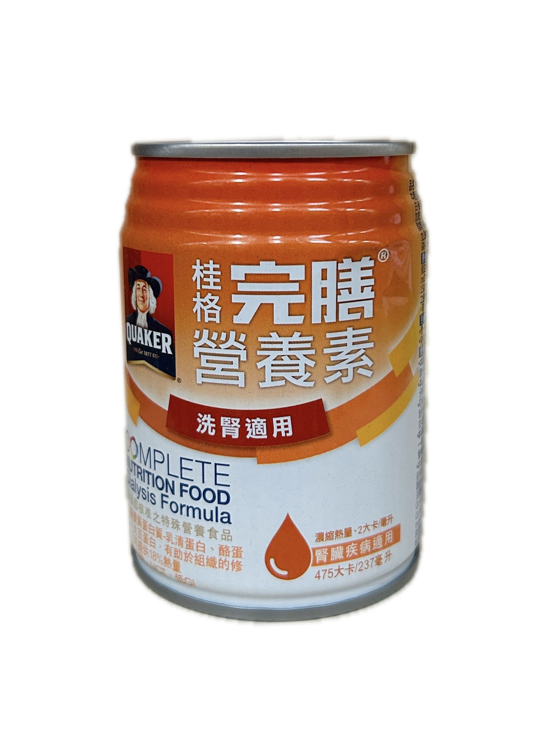 完膳洗腎適用237ML示意圖