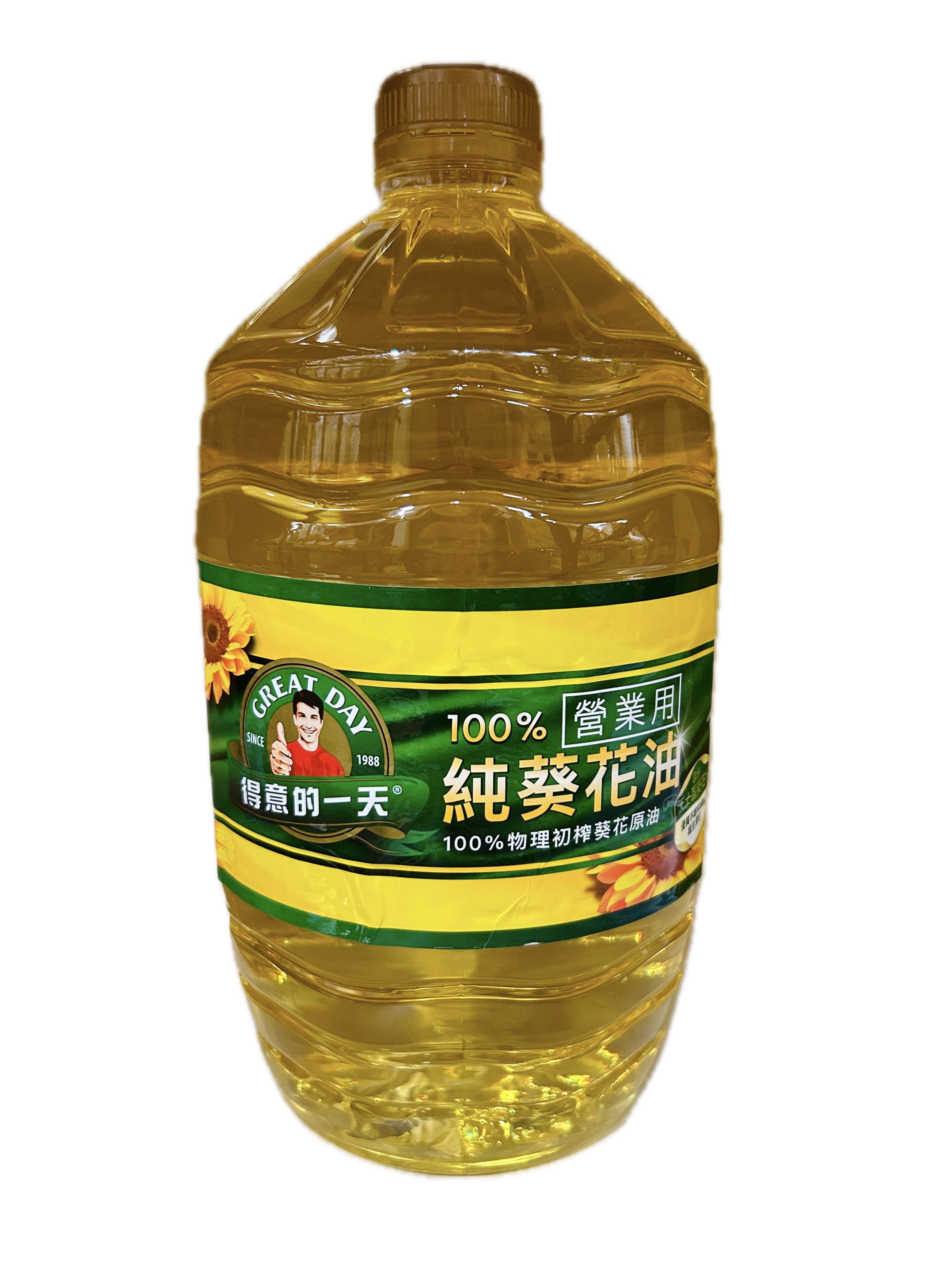 5L得意的一天100%葵花油示意圖