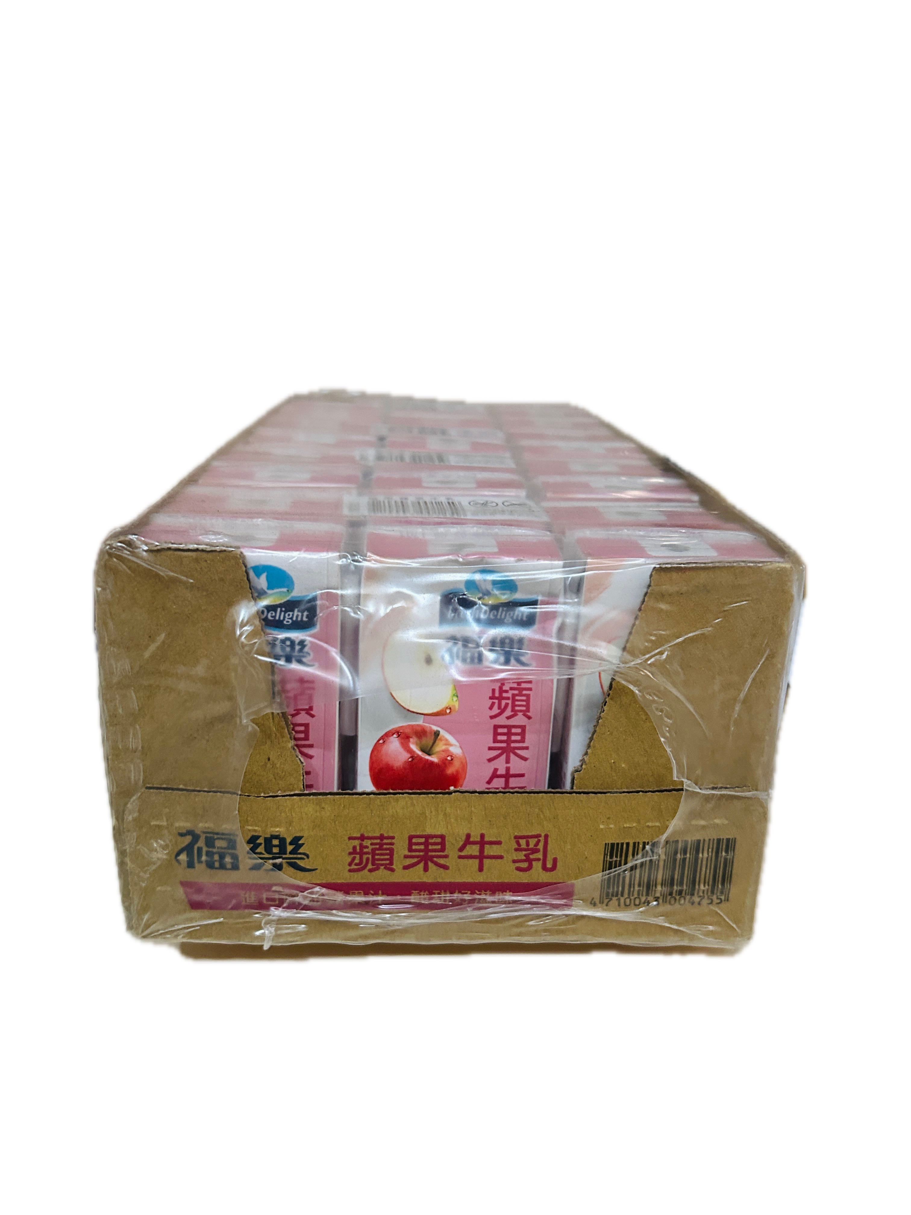 200ML福樂蘋果牛乳示意圖