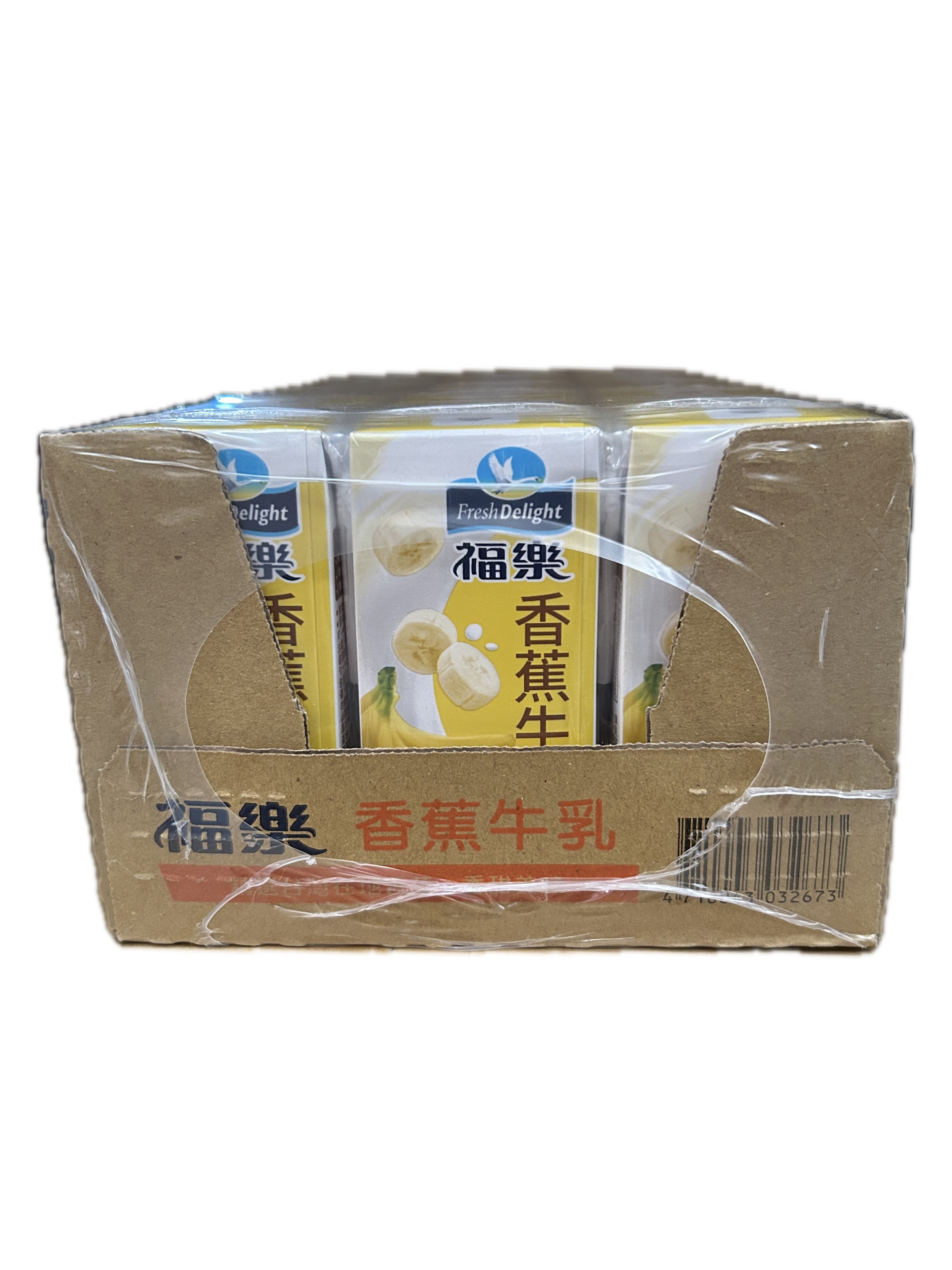 200ML福樂香蕉牛乳示意圖